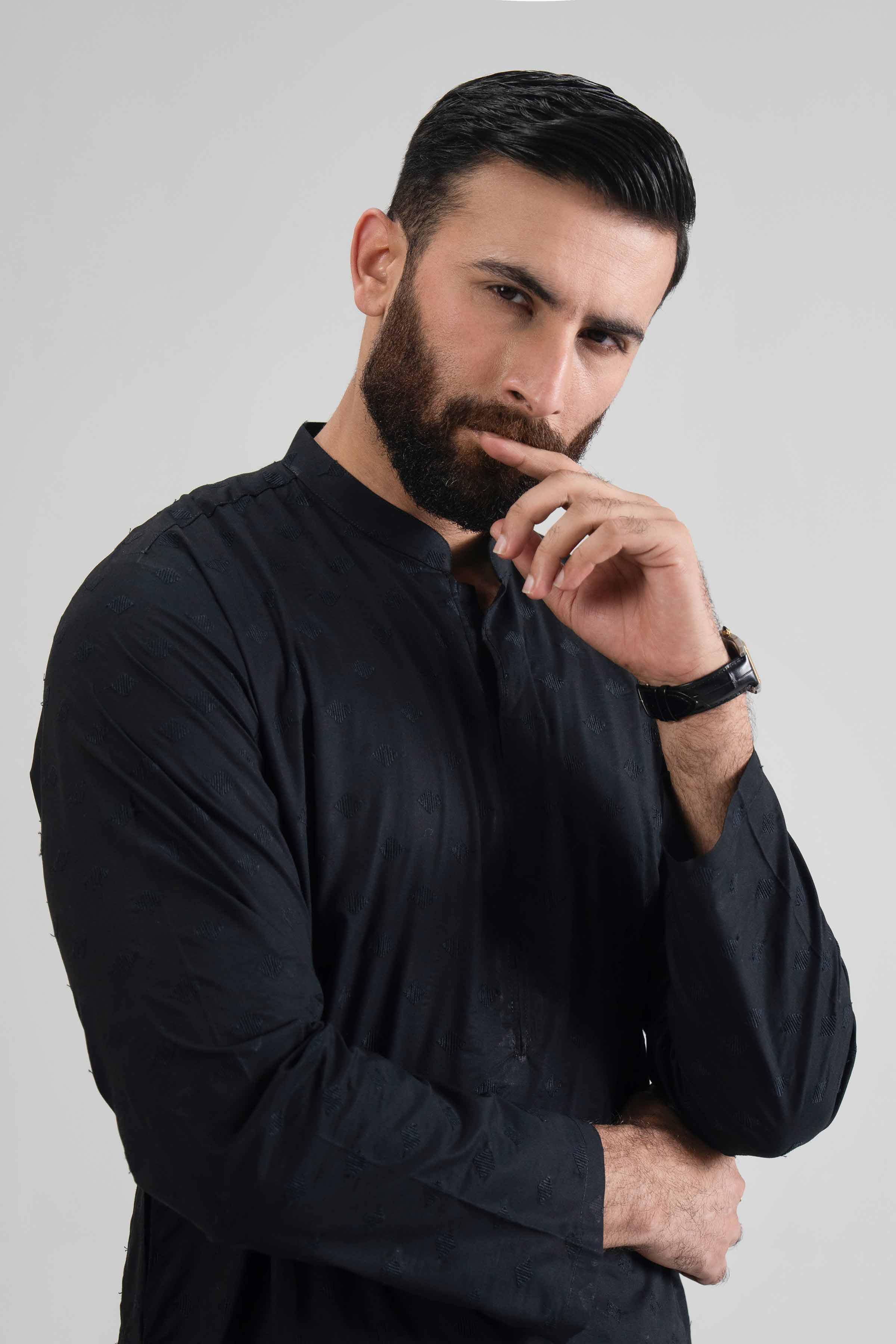 Embroidered Kurta- NQ26-007 – Men’s Stitched Collection | Nishat | Shop Online