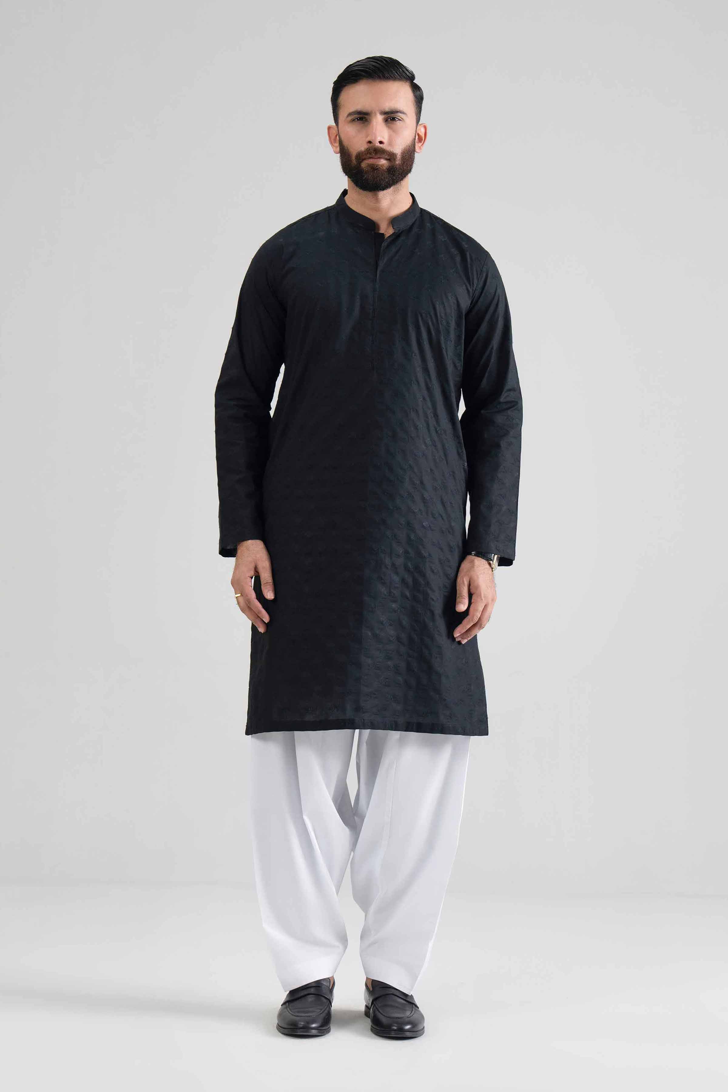 Embroidered Kurta- NQ26-007 – Men’s Stitched Collection | Nishat | Shop Online