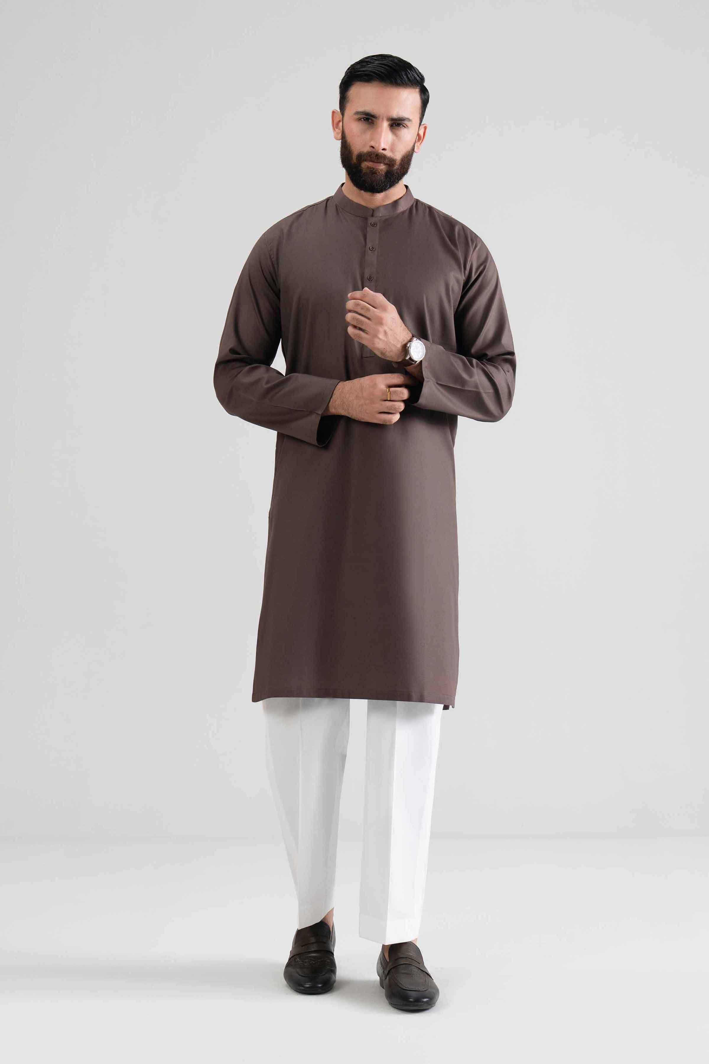 Basic Kurta - NQ26-011 – Men’s Stitched Collection | Nishat | Shop Online
