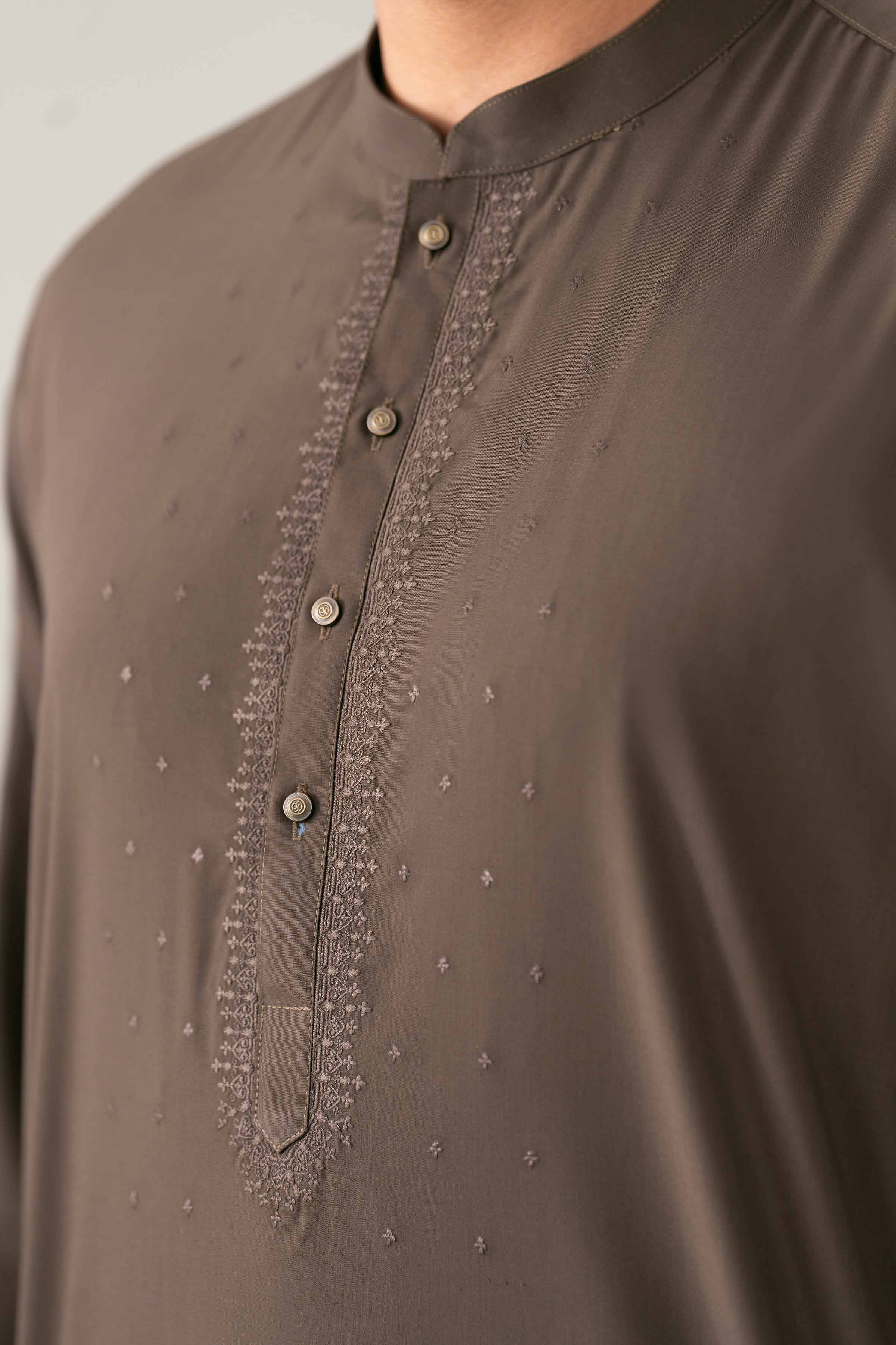 2 Piece - Embroidered Suit - NQ26-014