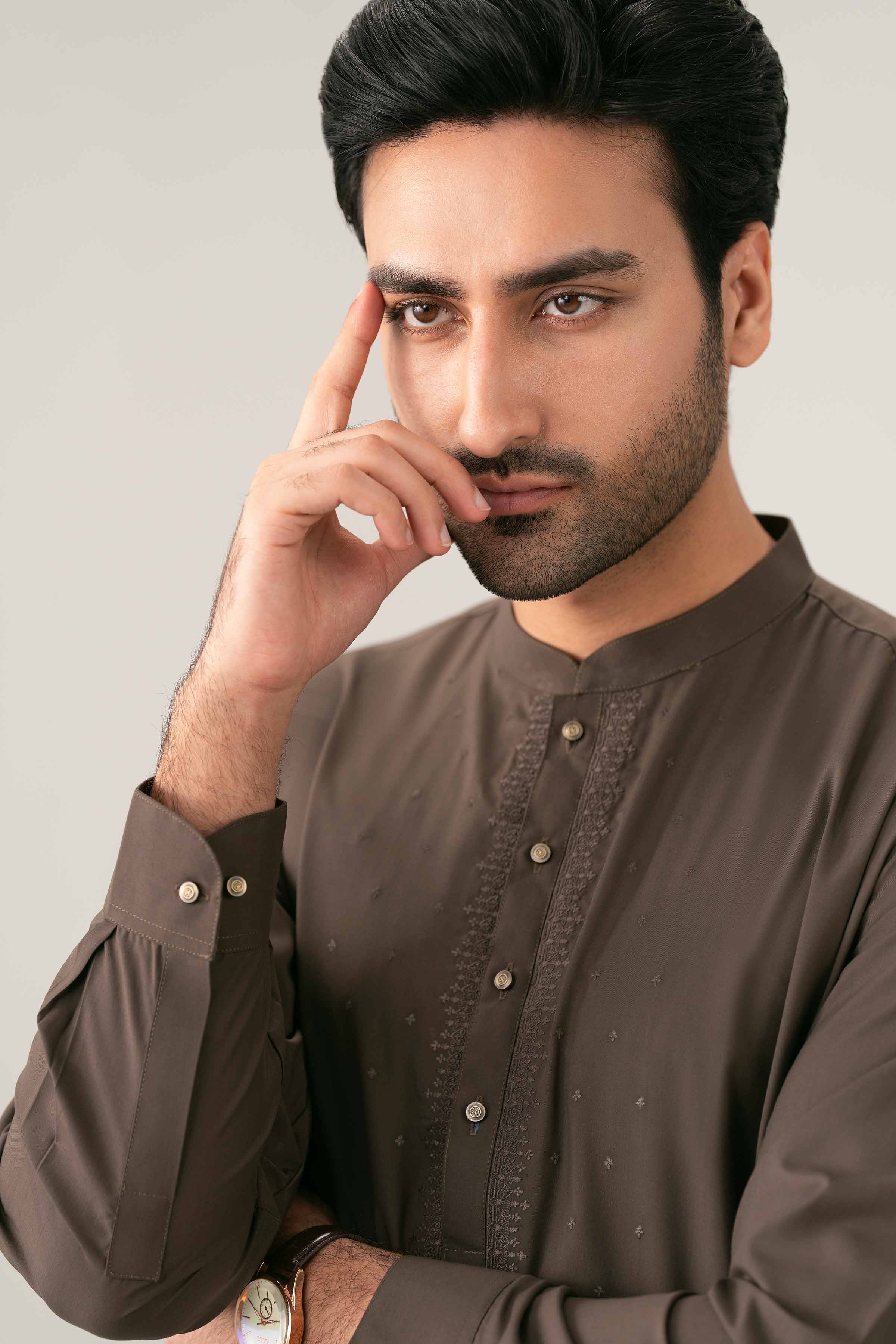 2 Piece - Embroidered Suit - NQ26-014