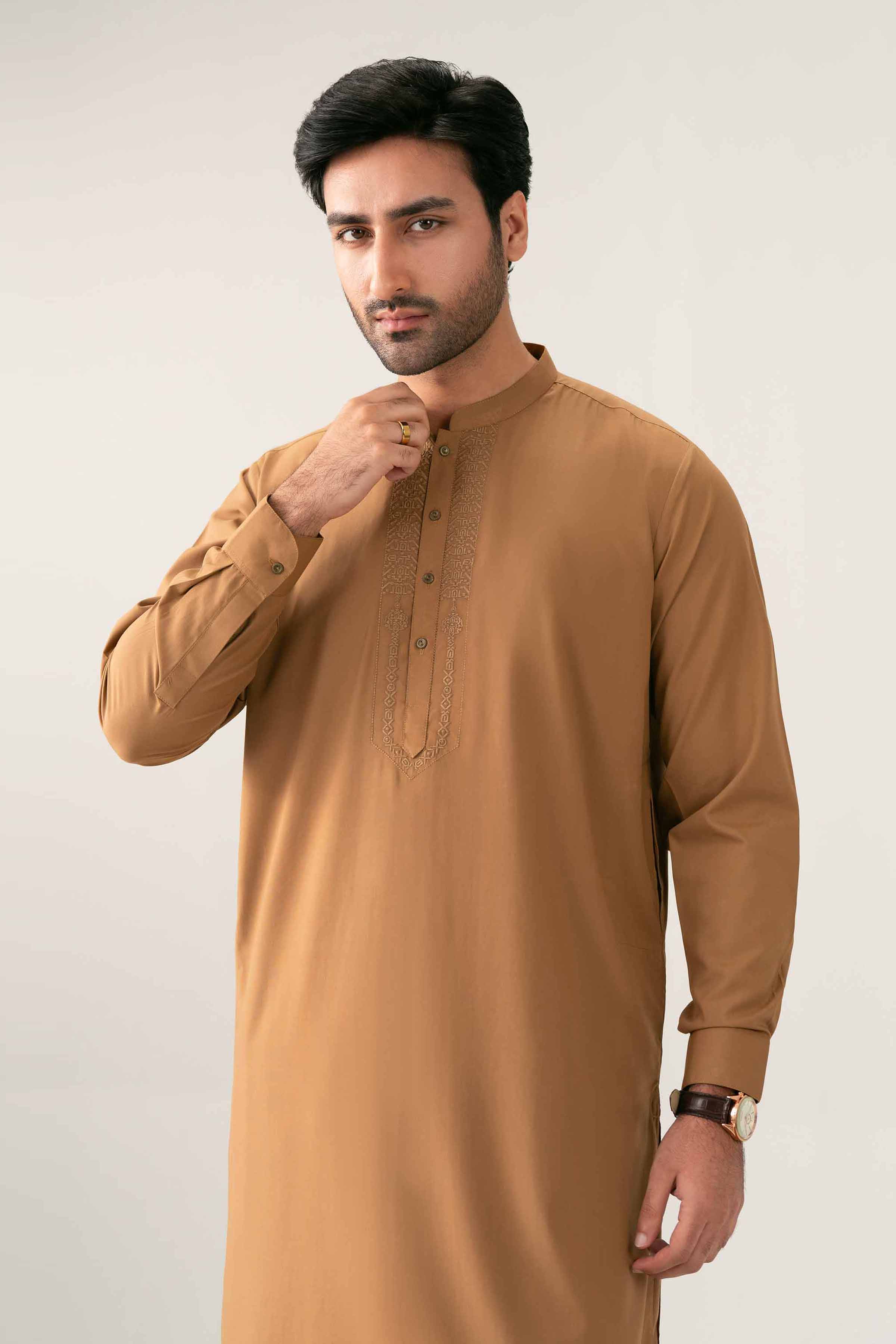 2 Piece - Embroidered Suit - NQ26-015