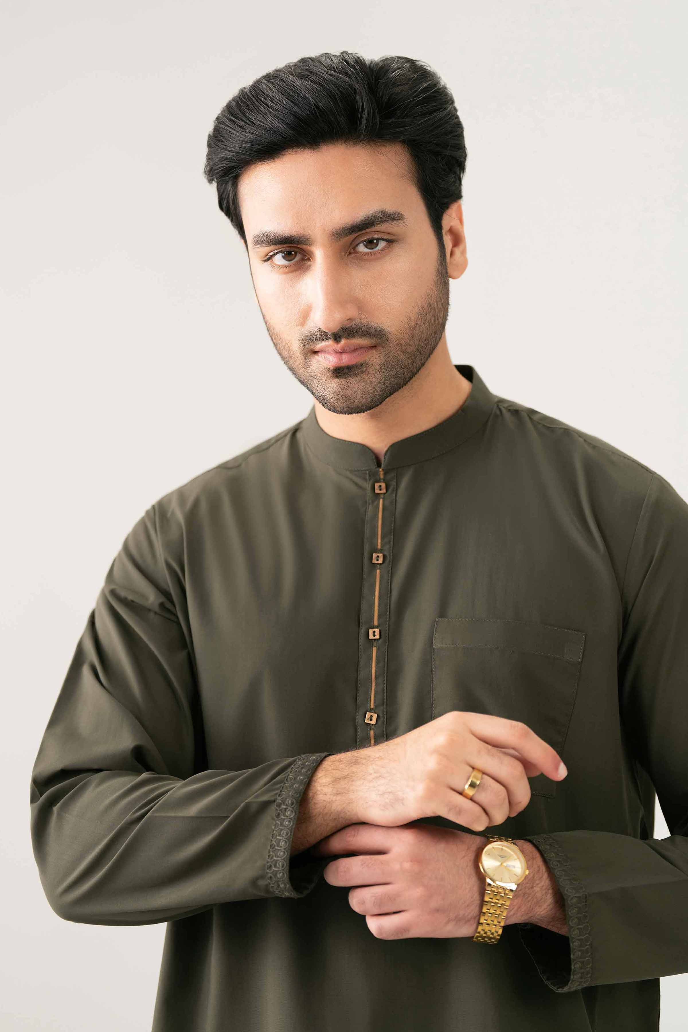 2 Piece - Embroidered Suit - NQ26-018