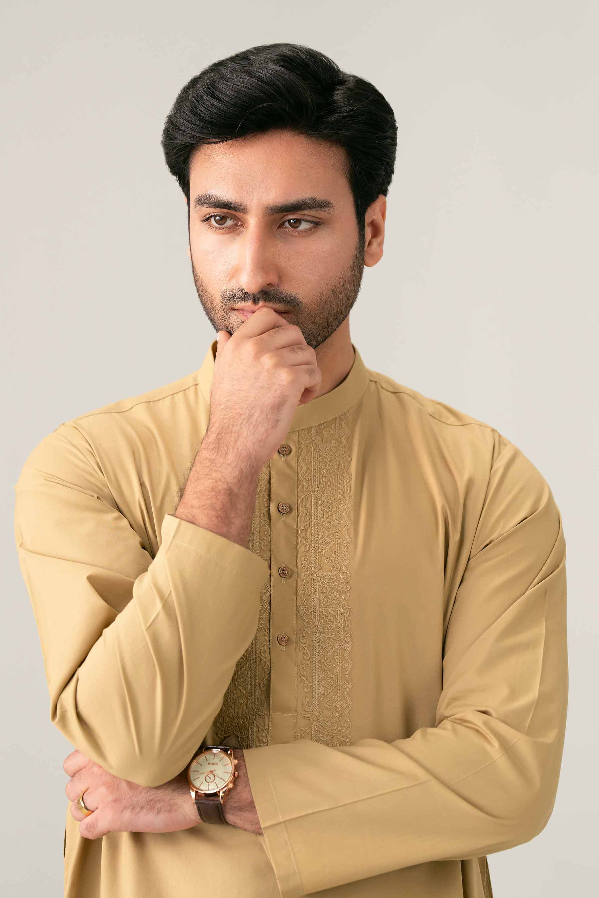 Embroidered Kurta - NQ26-021