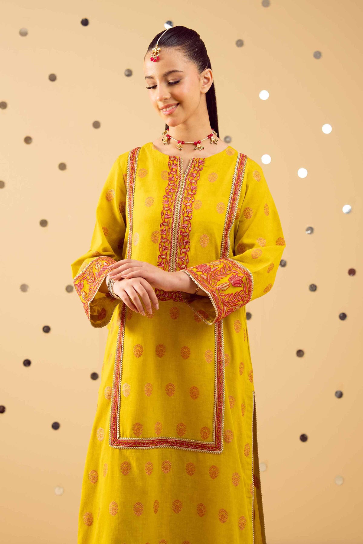 Embroidered Shirt - PE25-246 for Women - Pret Collection | Nishat | Shop Online