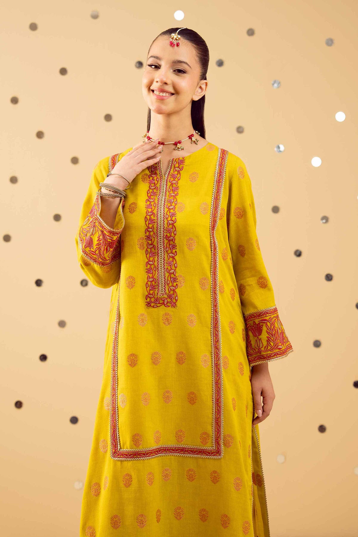 Embroidered Shirt - PE25-246 for Women - Pret Collection | Nishat | Shop Online