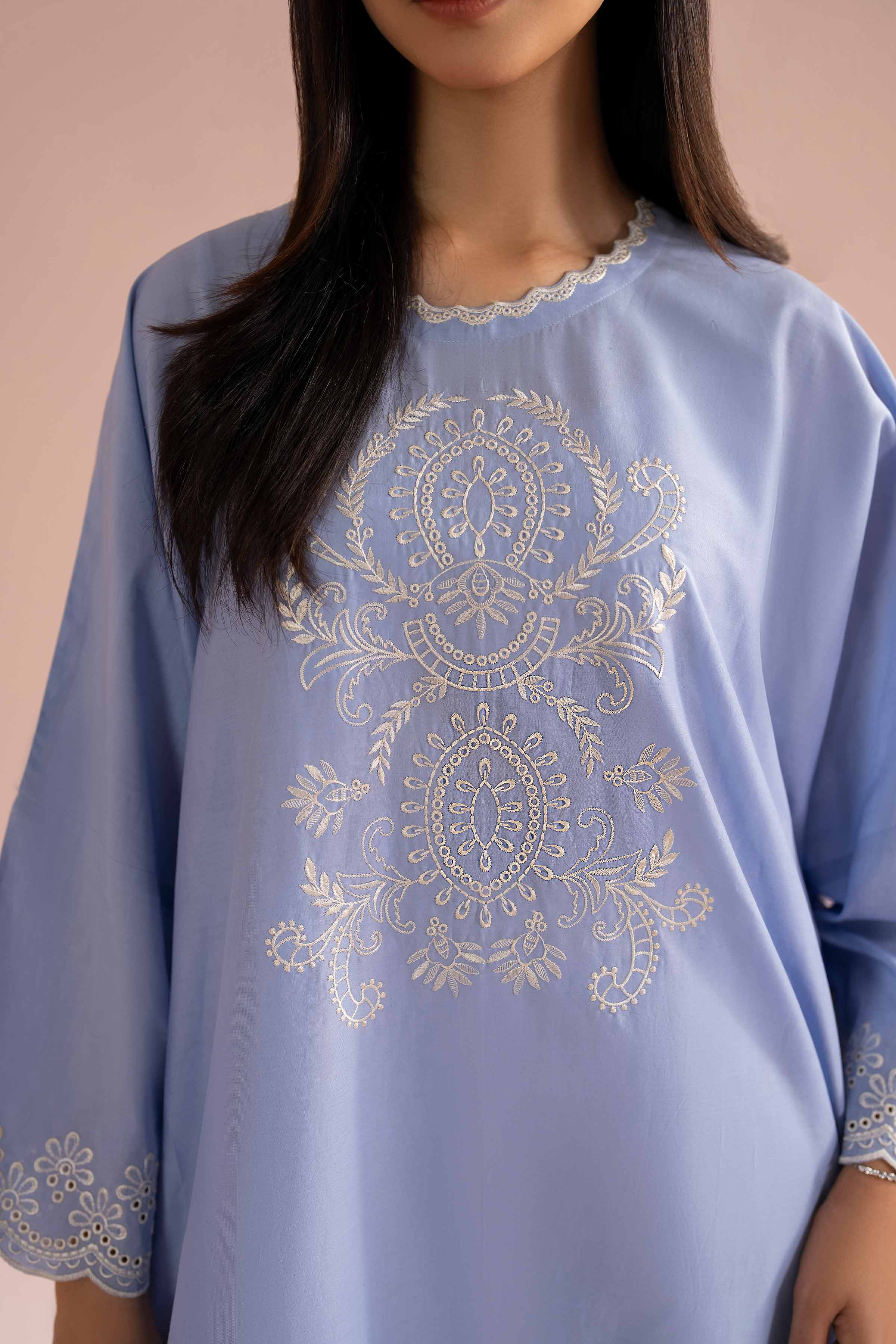 Embroidered Shirt - PE26-05 for Women - Pret Collection | Nishat | Shop Online