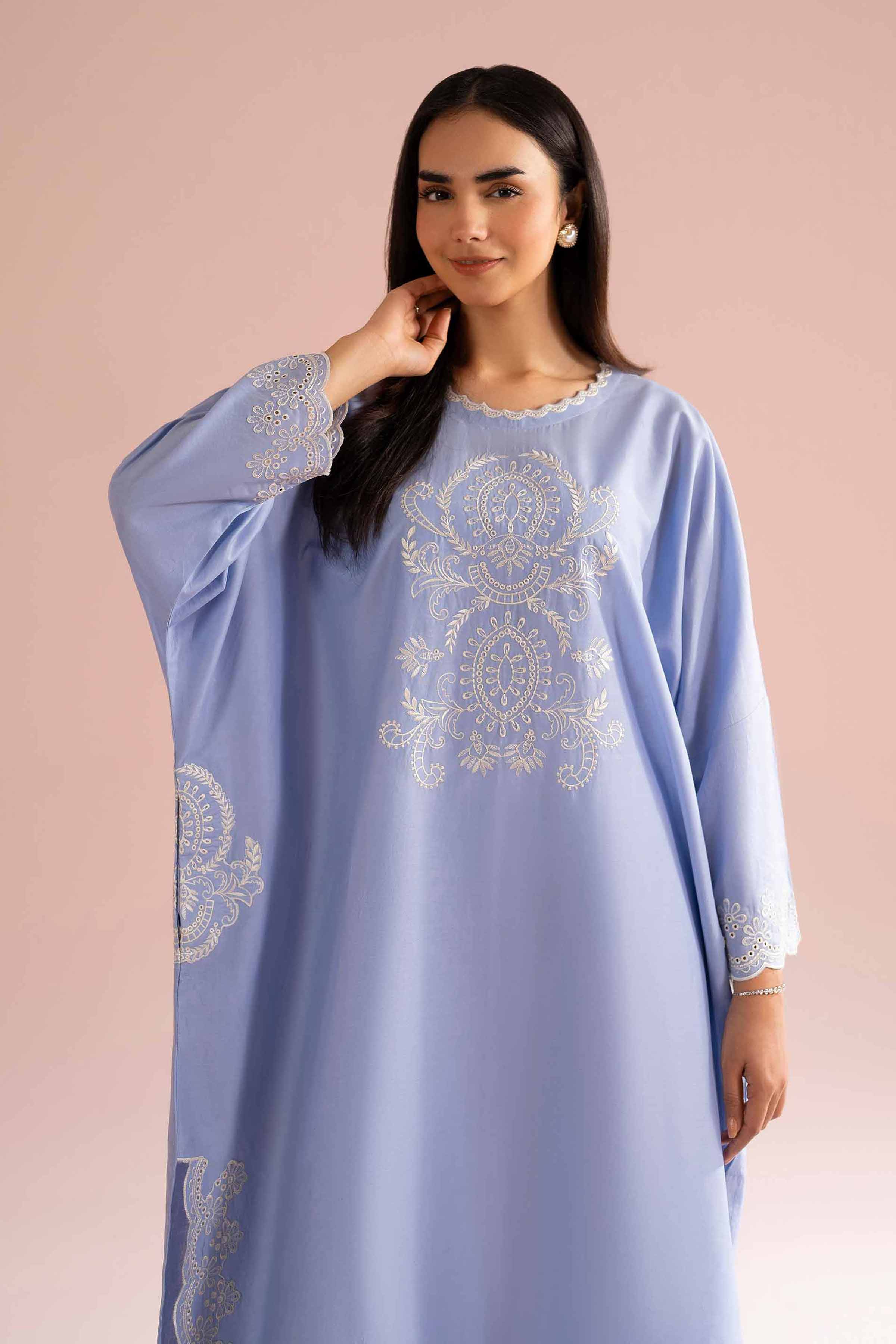 Embroidered Shirt - PE26-05 for Women - Pret Collection | Nishat | Shop Online