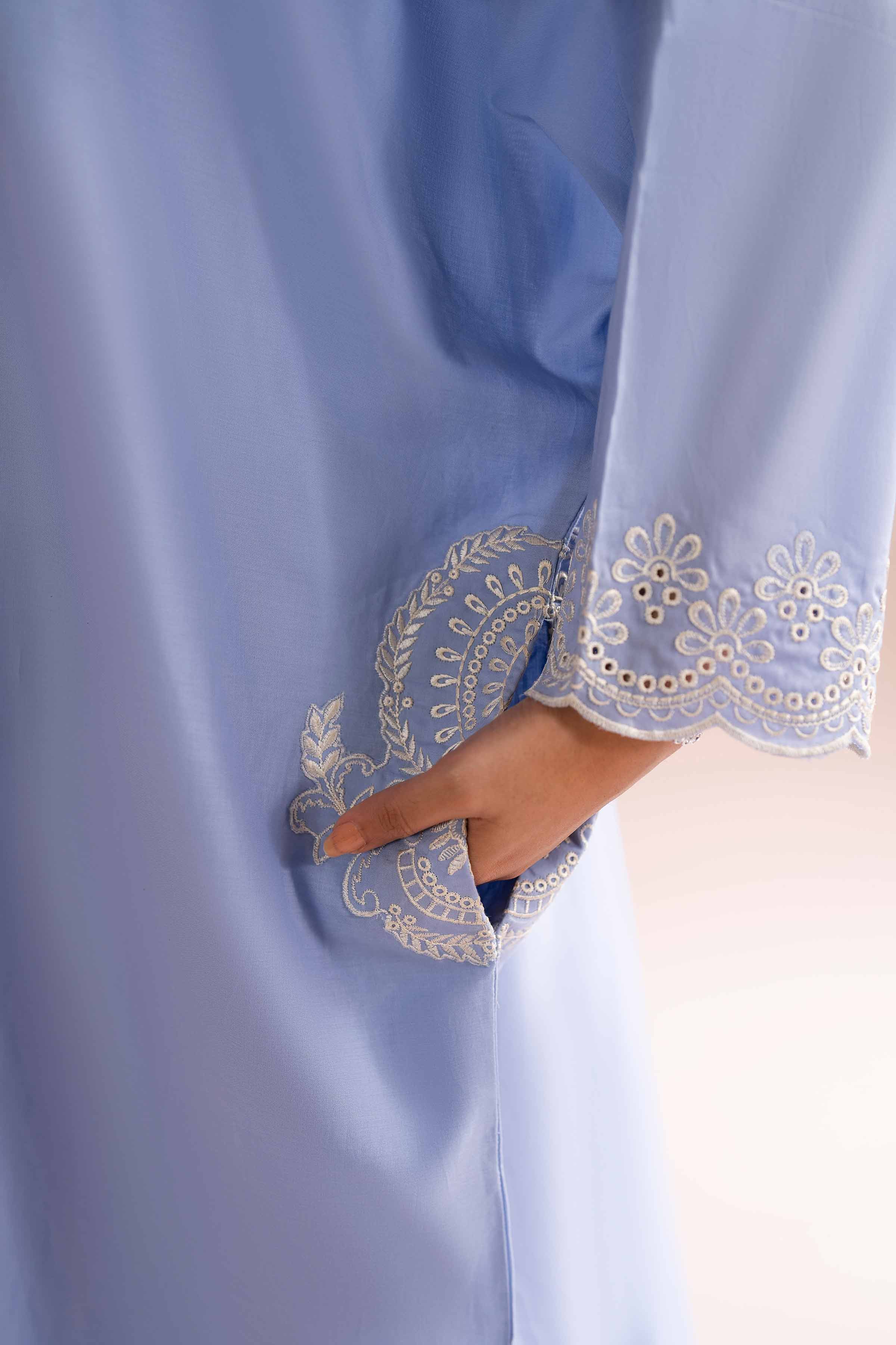 Embroidered Shirt - PE26-05 for Women - Pret Collection | Nishat | Shop Online