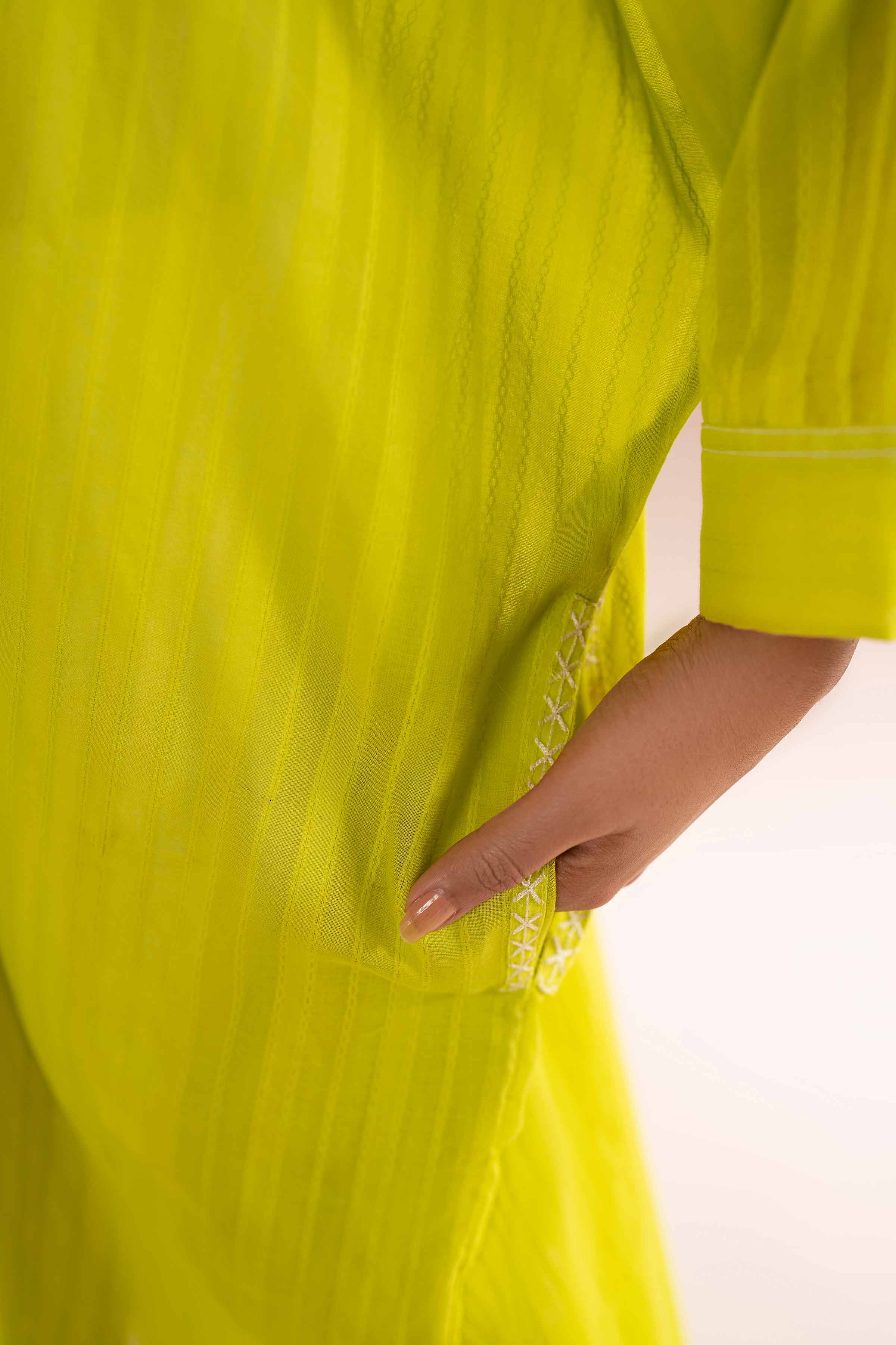 Embroidered Shirt - PE26-06 for Women - Pret Collection | Nishat | Shop Online