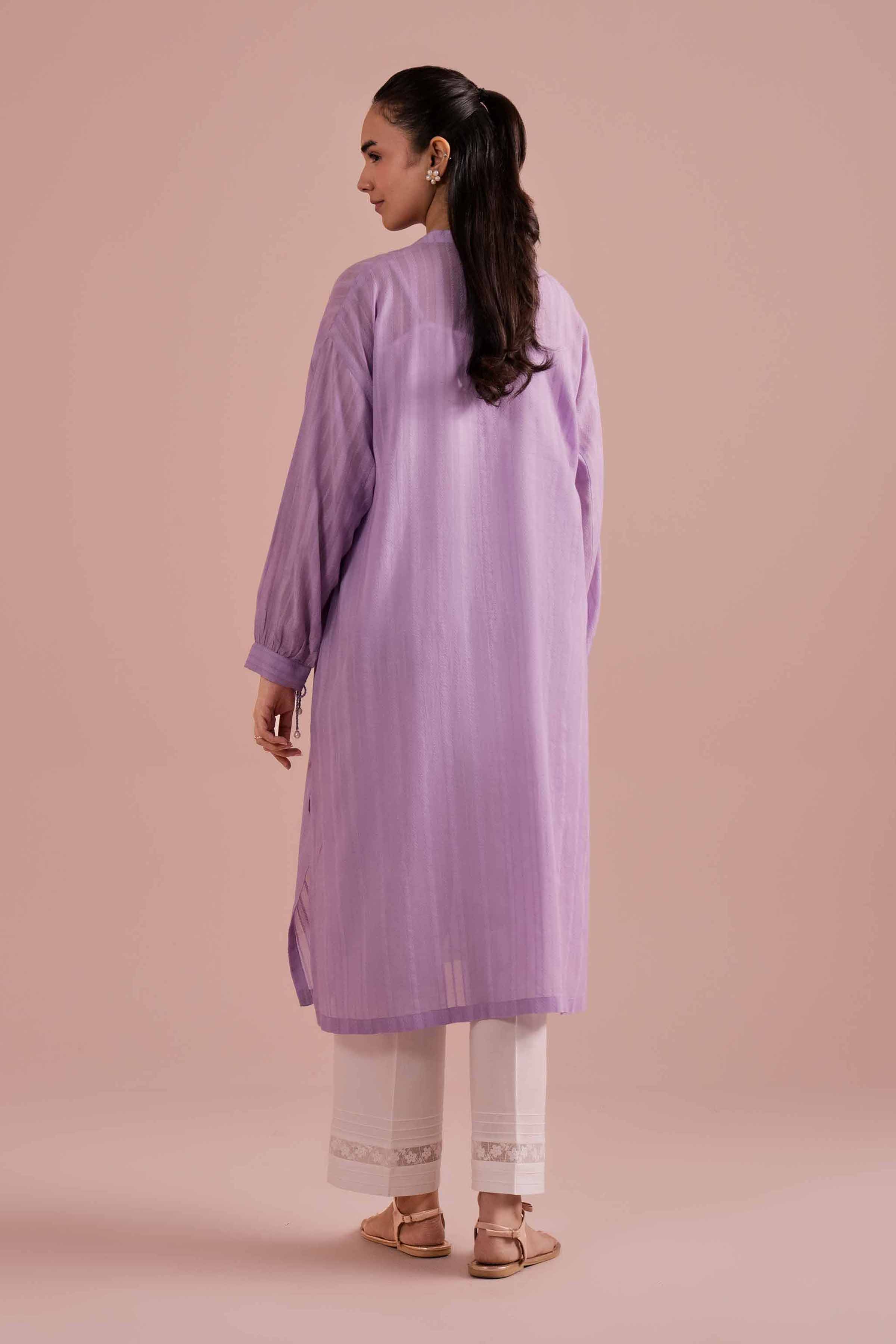 Embroidered Shirt - PE26-07 for Women - Pret Collection | Nishat | Shop Online