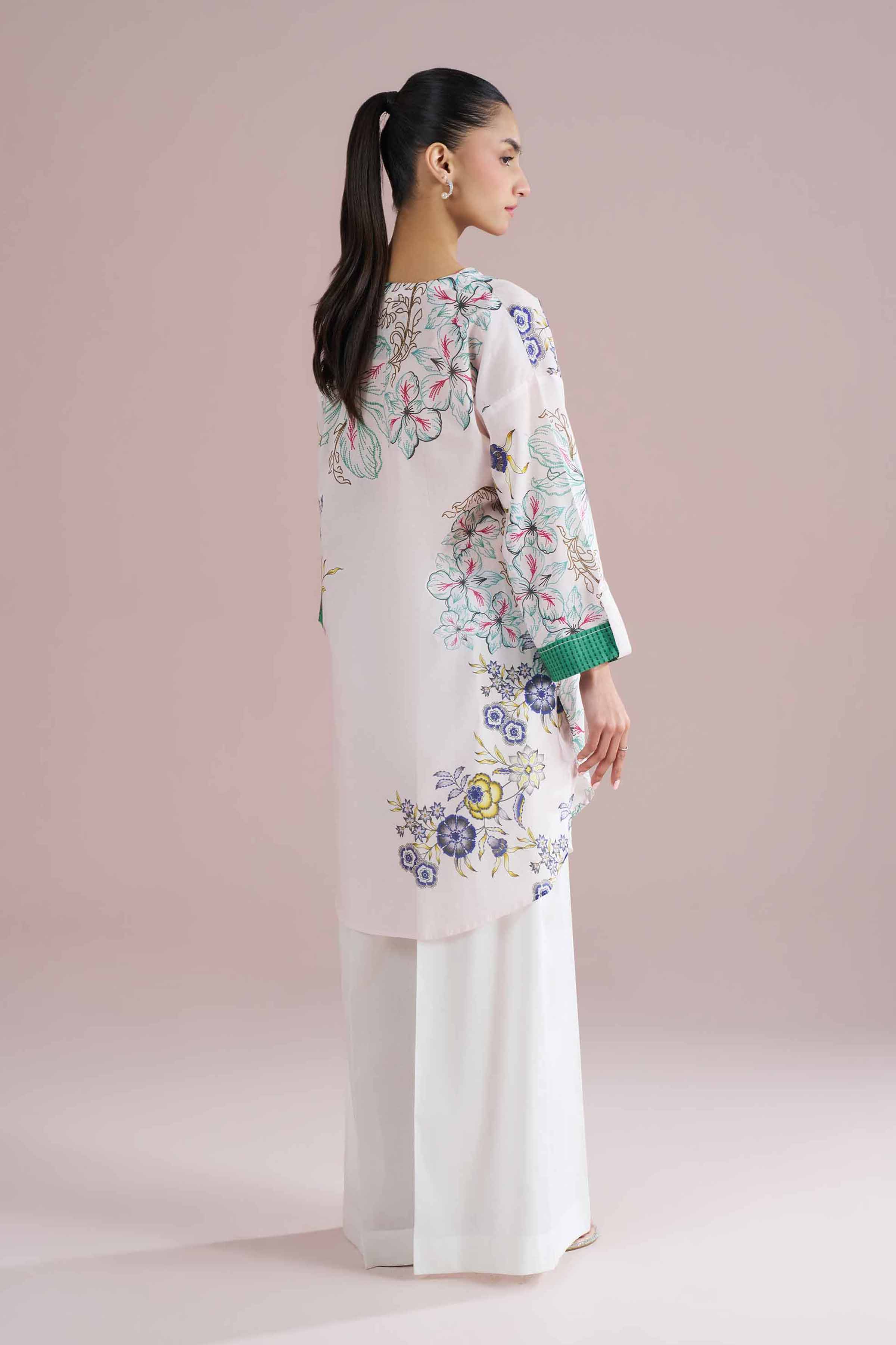 Printed Tunic - PE26-104 for Women - Pret Collection | Nishat | Shop Online