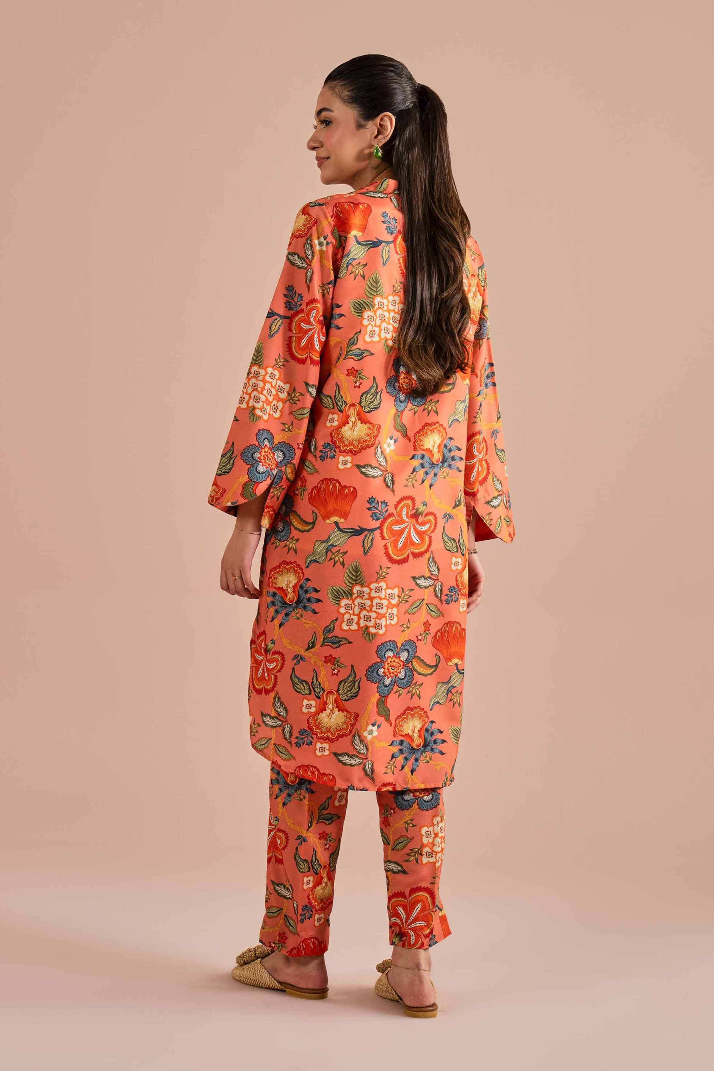2 Piece - Printed Suit - PE26-11 for Women - Pret Collection | Nishat | Shop Online