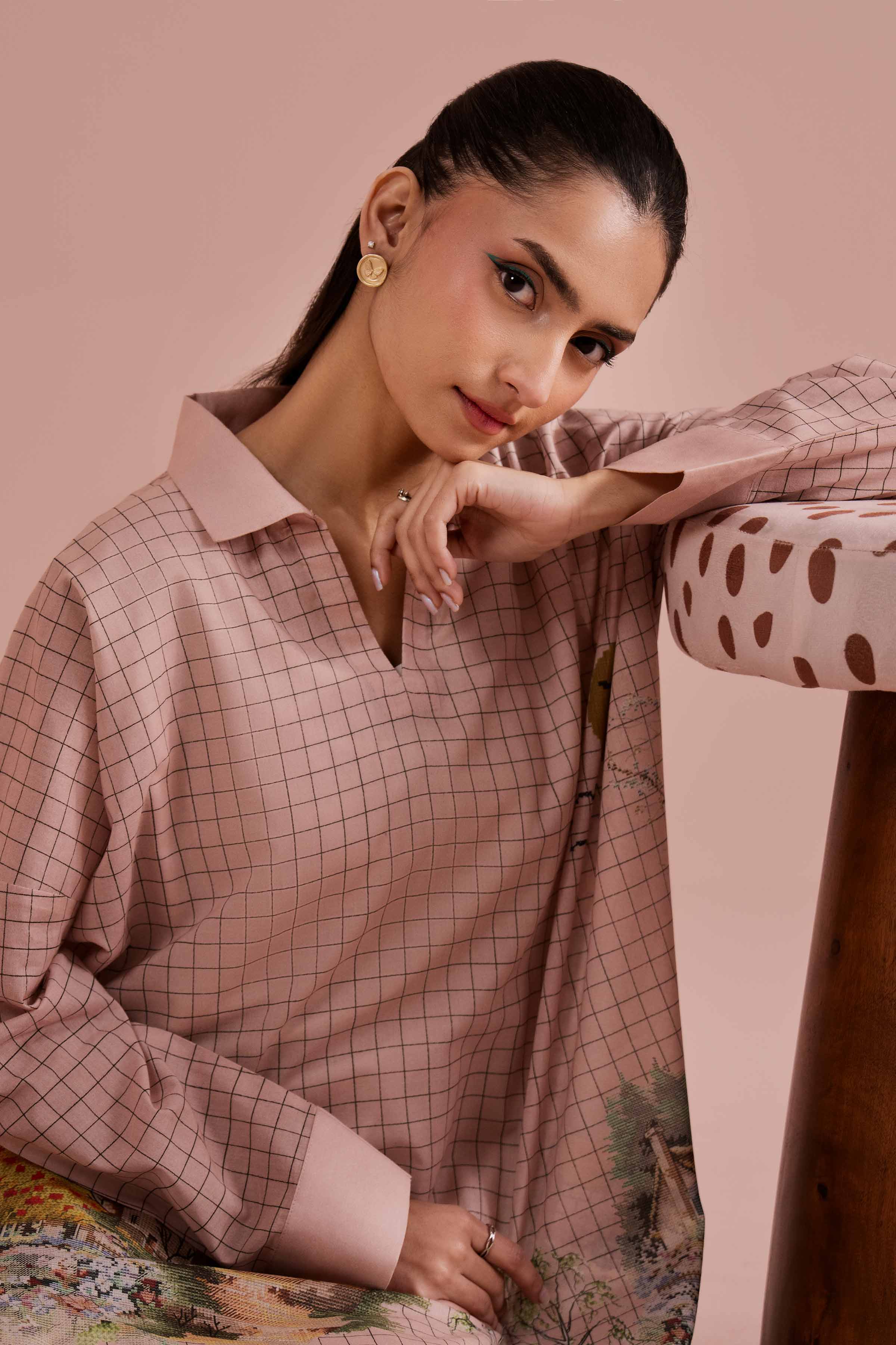 Printed Tunic - PE26-110 for Women - Pret Collection | Nishat | Shop Online