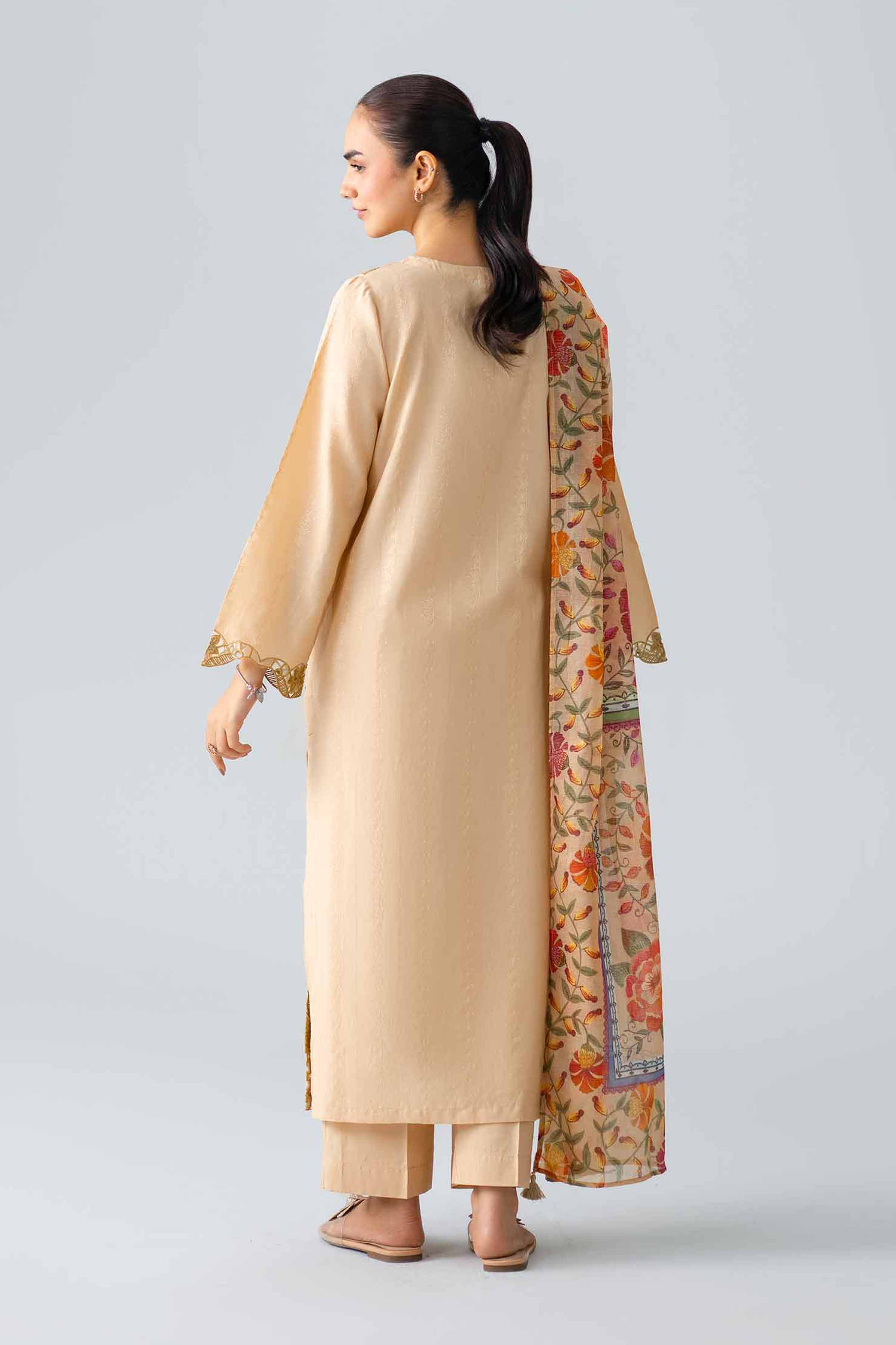 3 Piece - Embroidered Suit - PE26-118