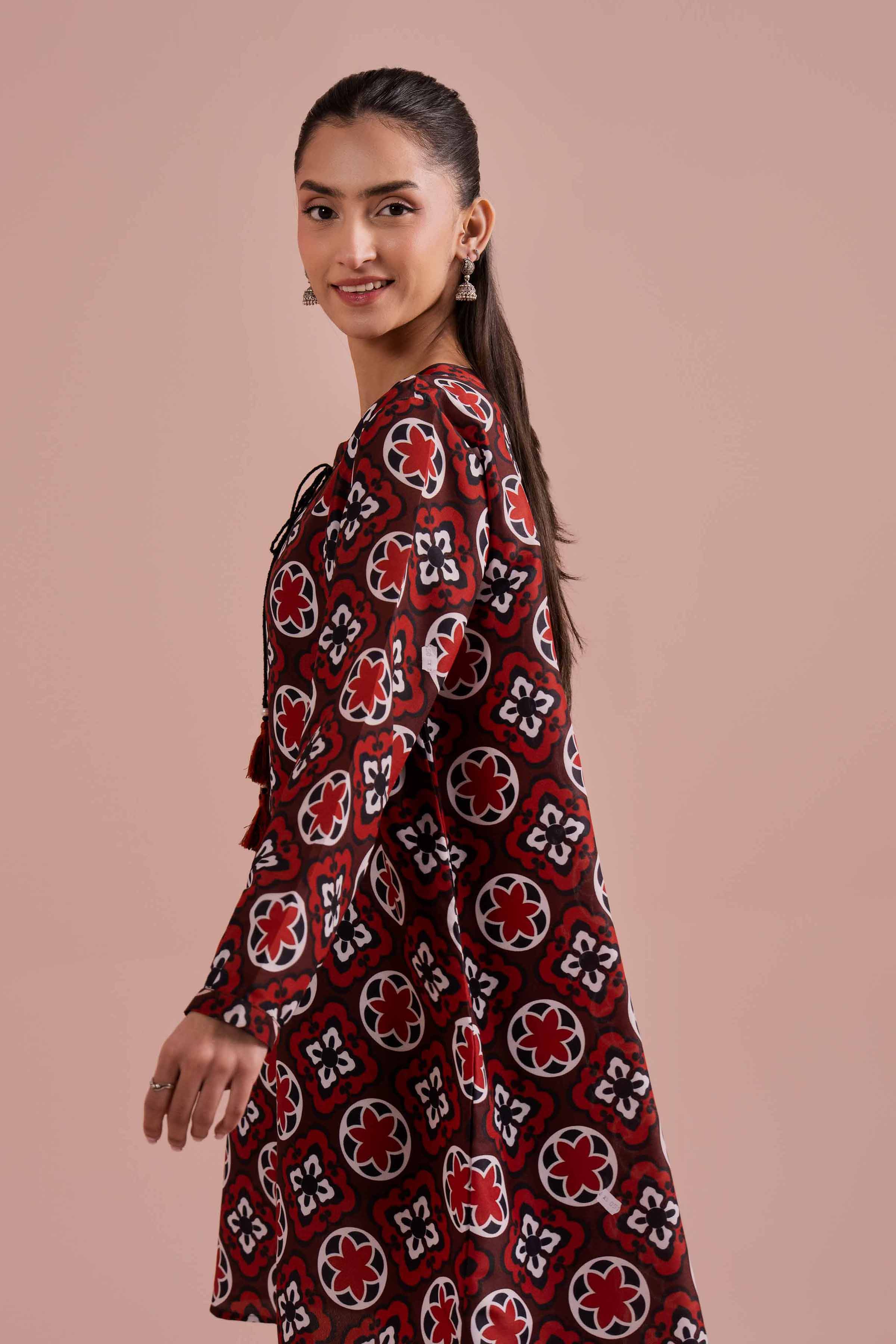 2 Piece - Printed Suit - PE26-12 for Women - Pret Collection | Nishat | Shop Online