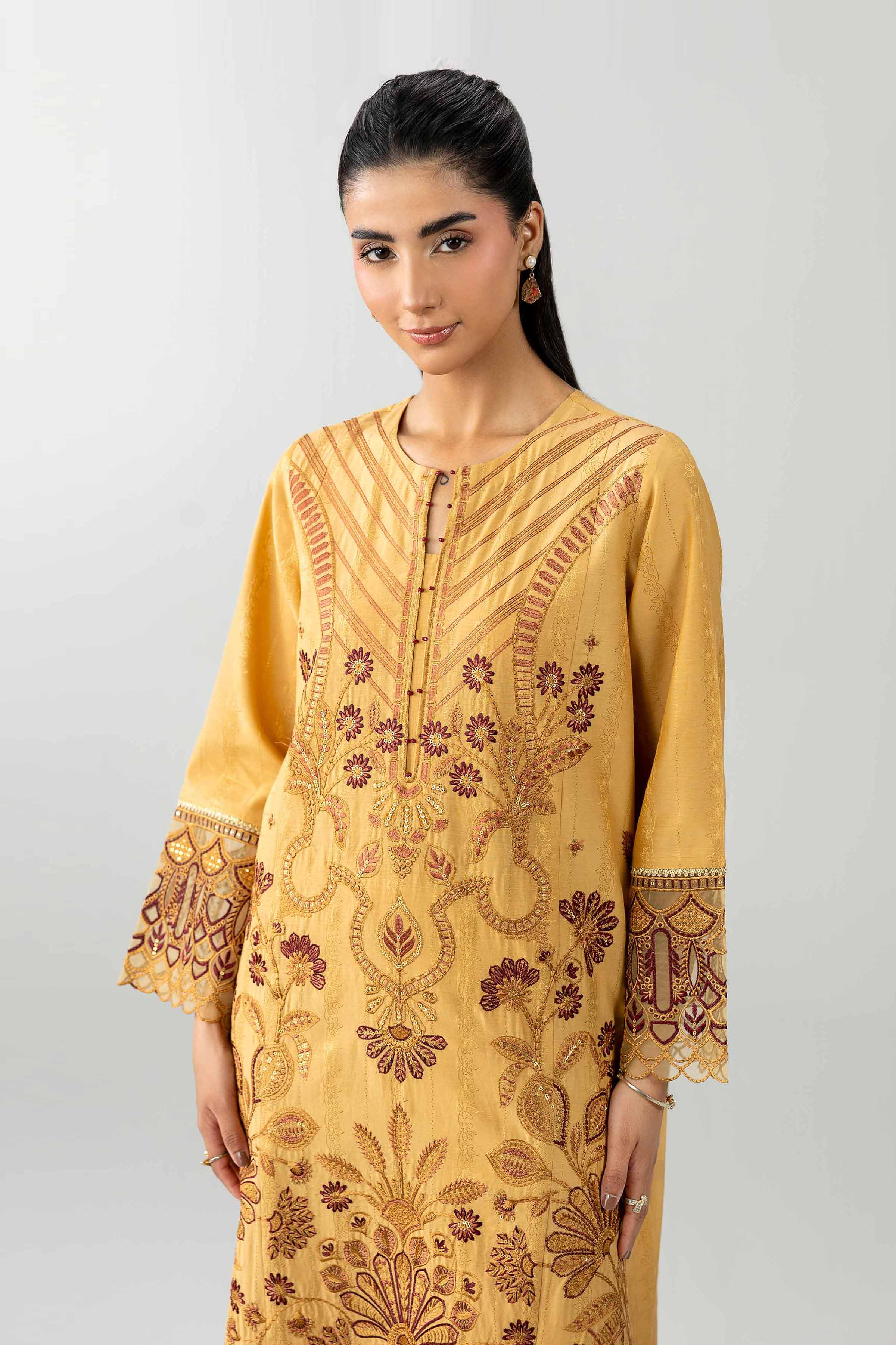 2 Piece - Embroidered Suit - PE26-122