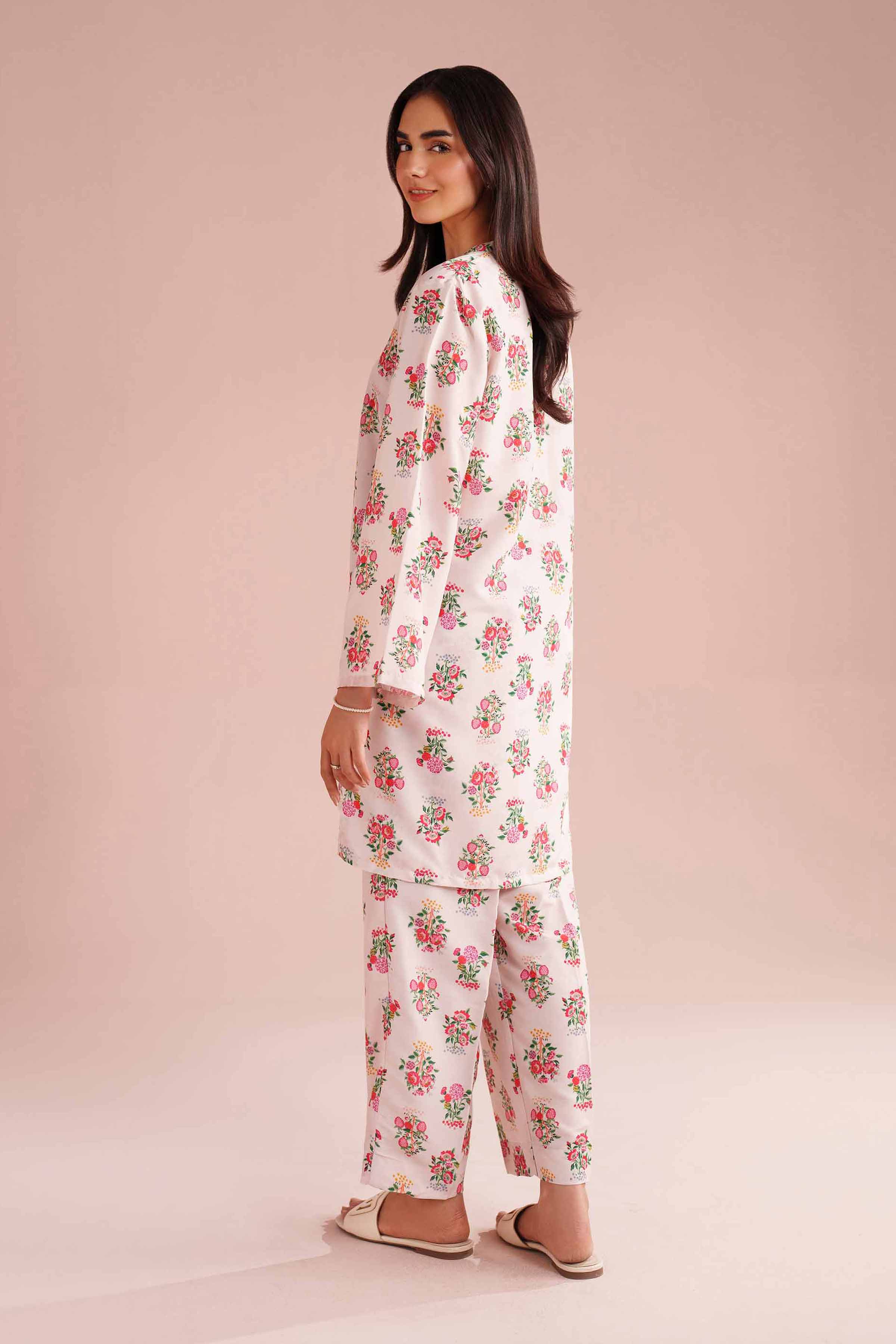 2 Piece - Printed Suit - PE26-13 for Women - Pret Collection | Nishat | Shop Online