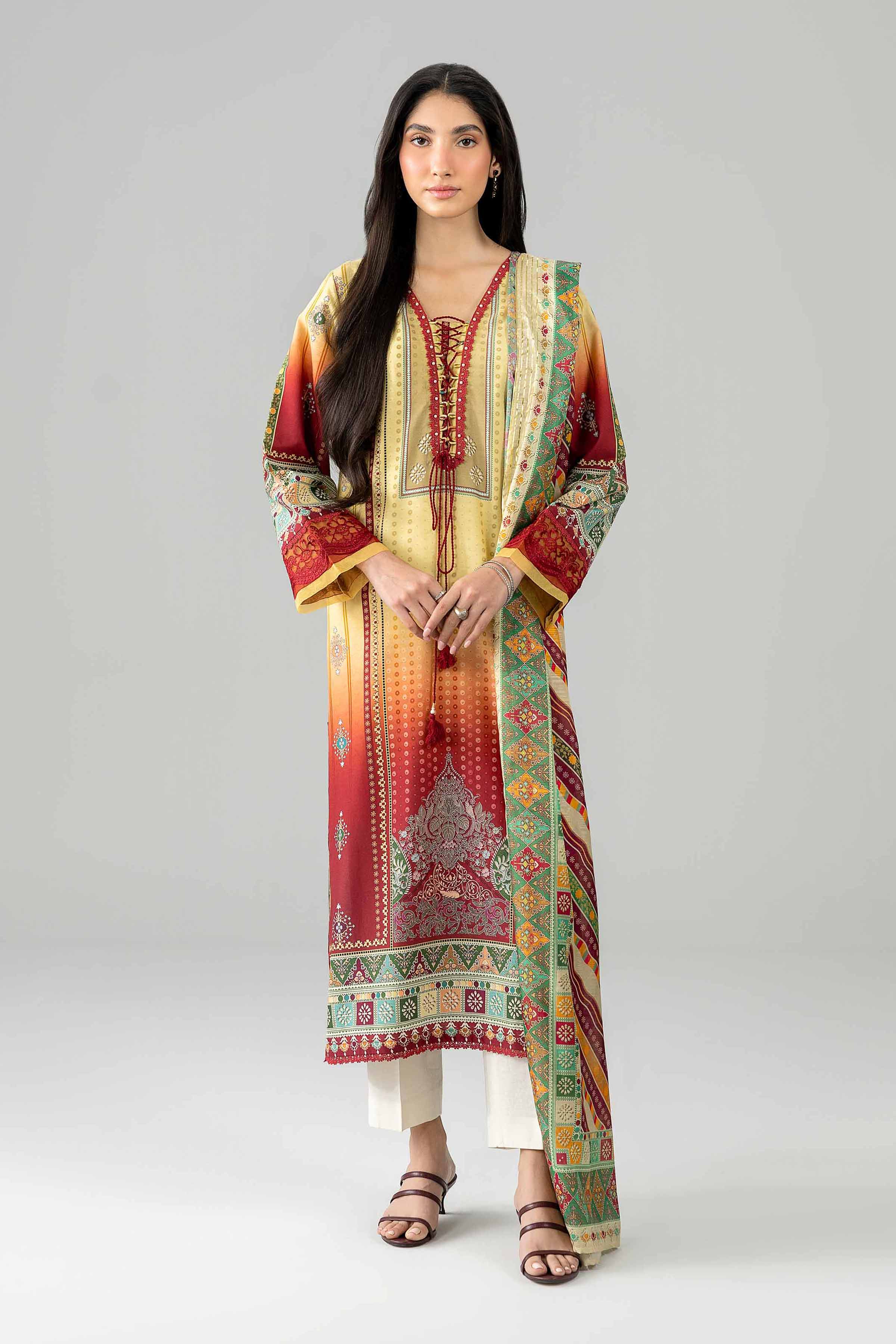 2 Piece - Embroidered Suit - PE26-134