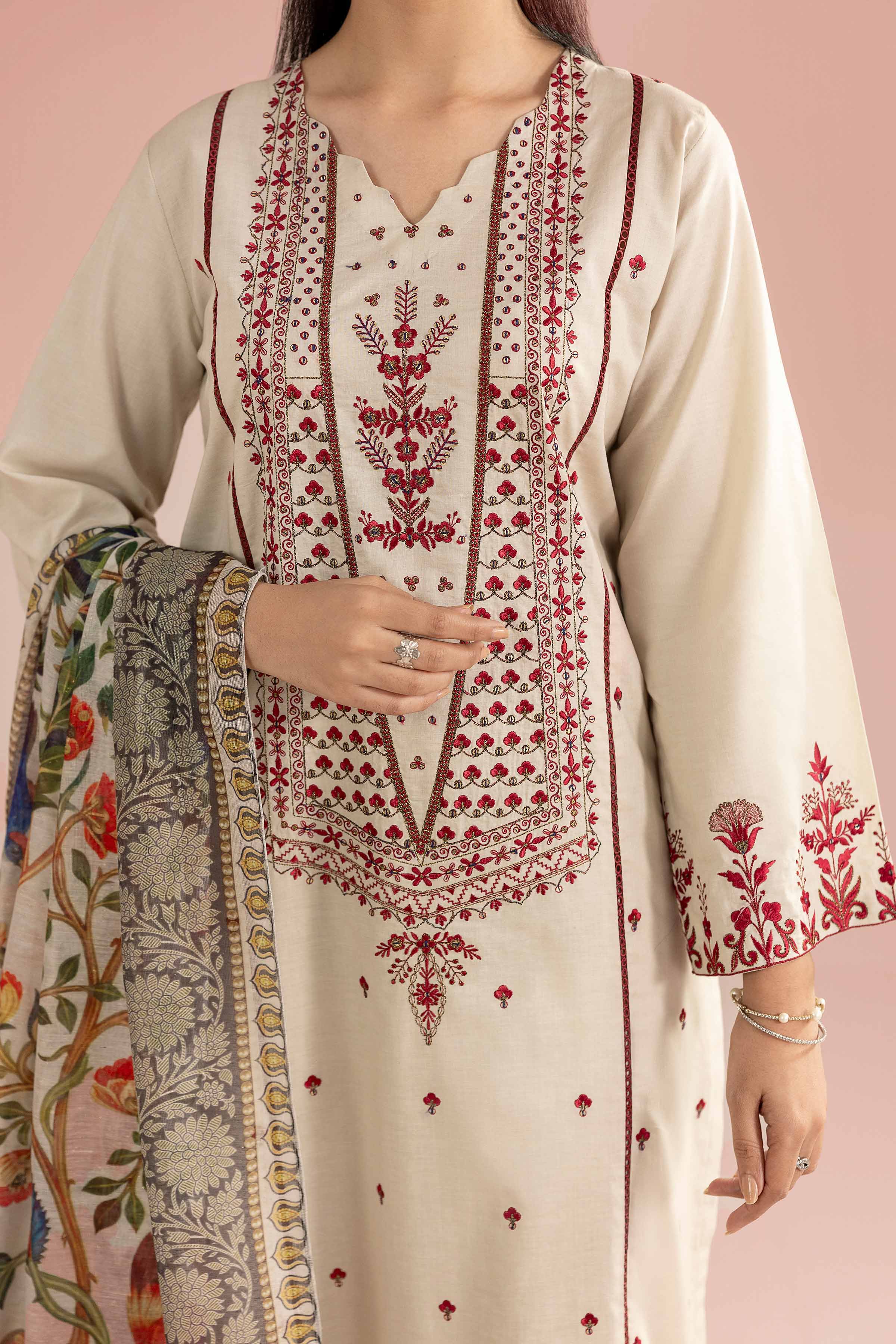 2 Piece - Embroidered Suit - PE26-146 for Women - Pret Collection | Nishat | Shop Online