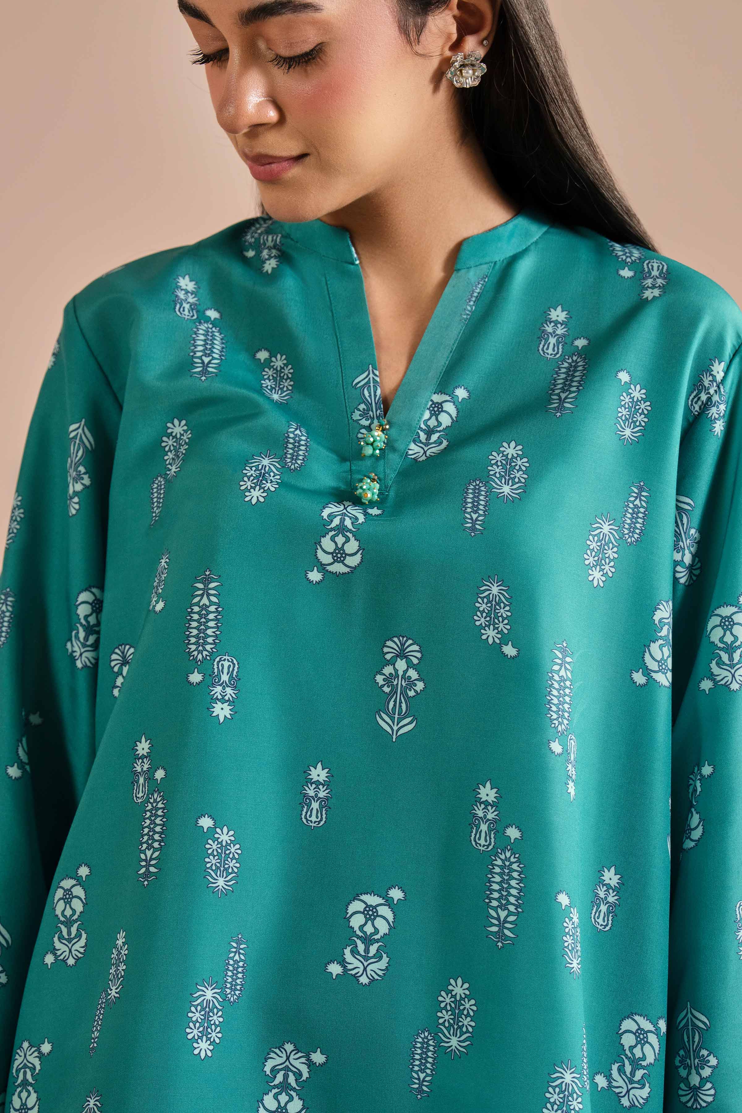 2 Piece - Printed Suit - PE26-15 for Women - Pret Collection | Nishat | Shop Online