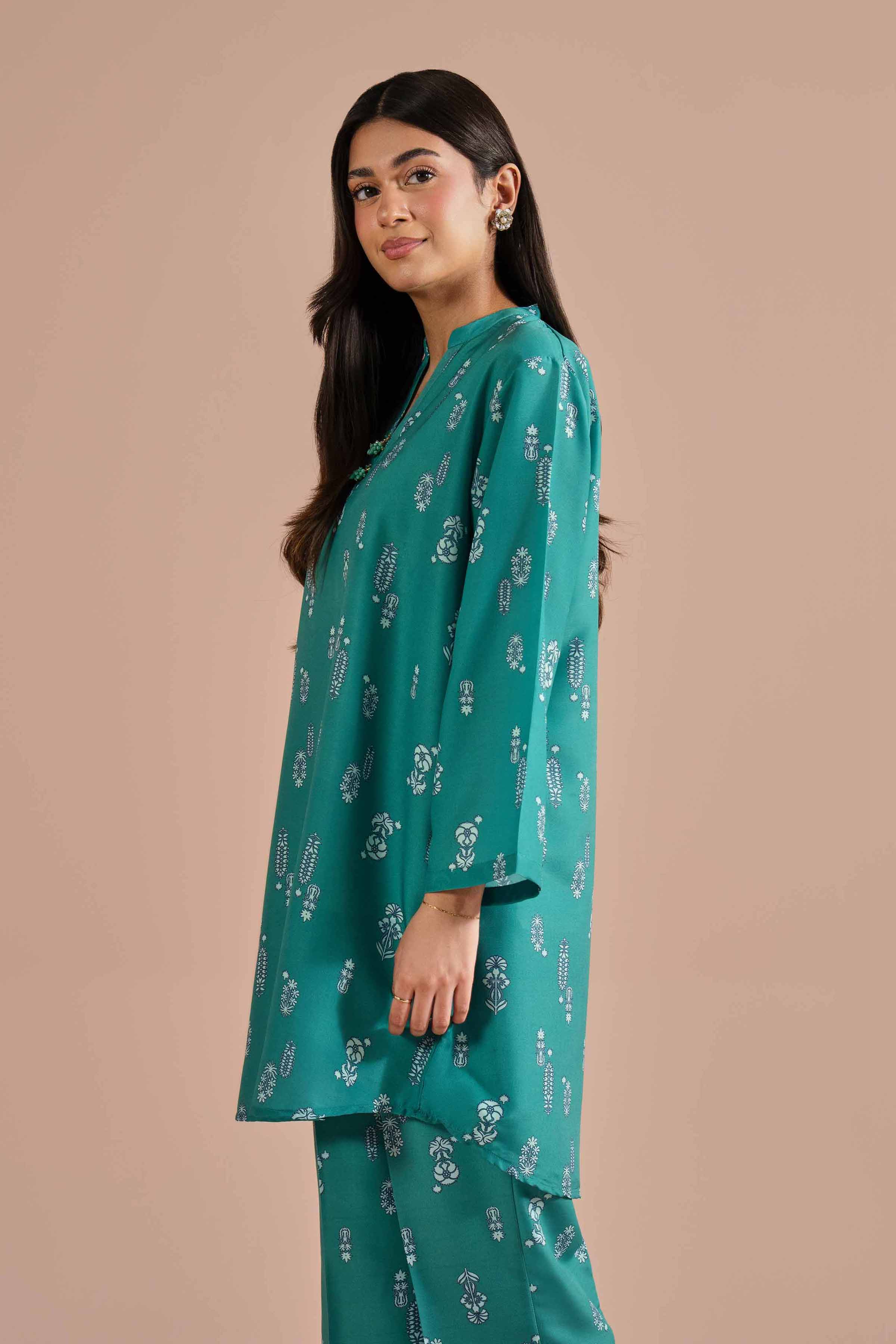 2 Piece - Printed Suit - PE26-15 for Women - Pret Collection | Nishat | Shop Online
