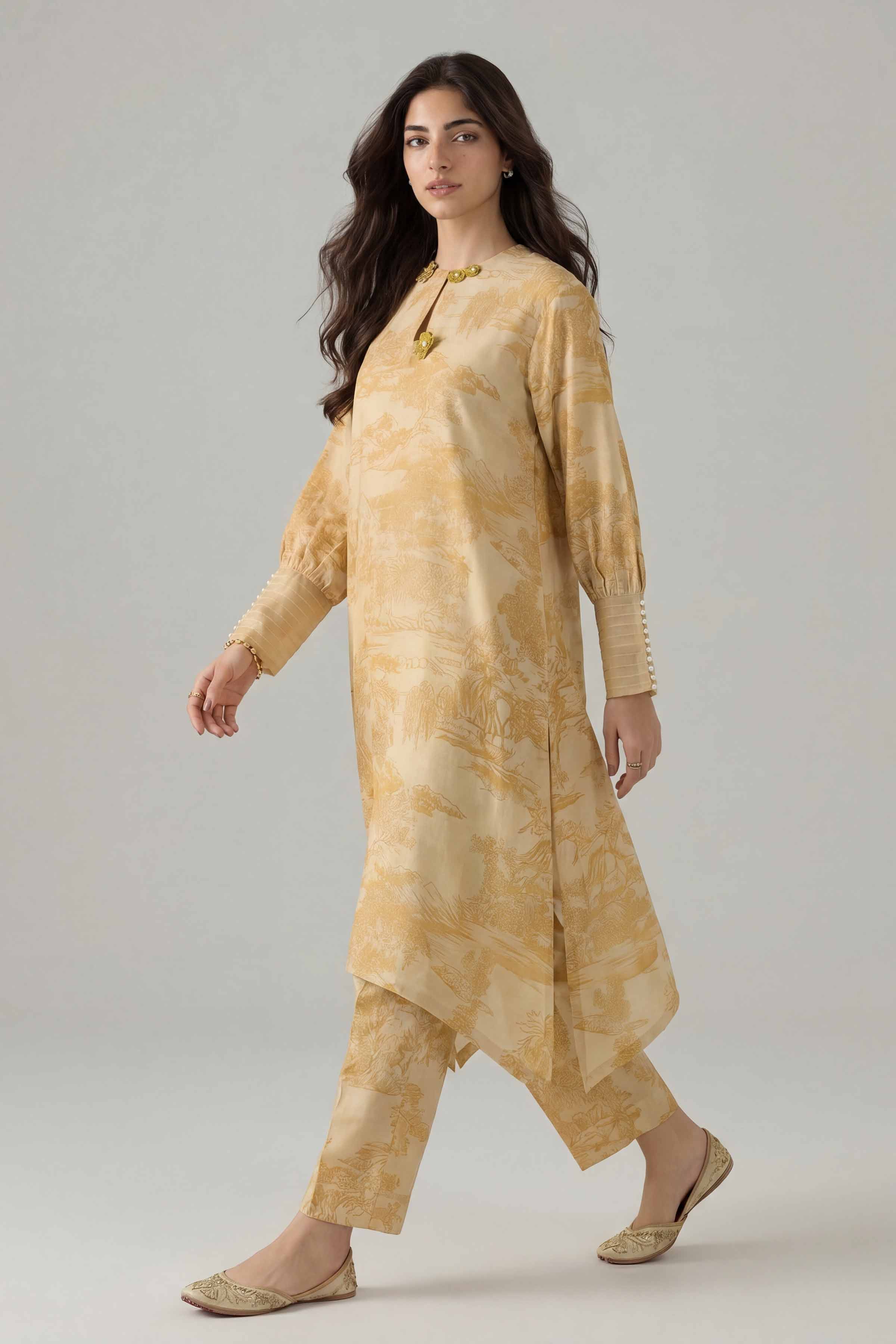 2 Piece - Printed Suit - PE26-155