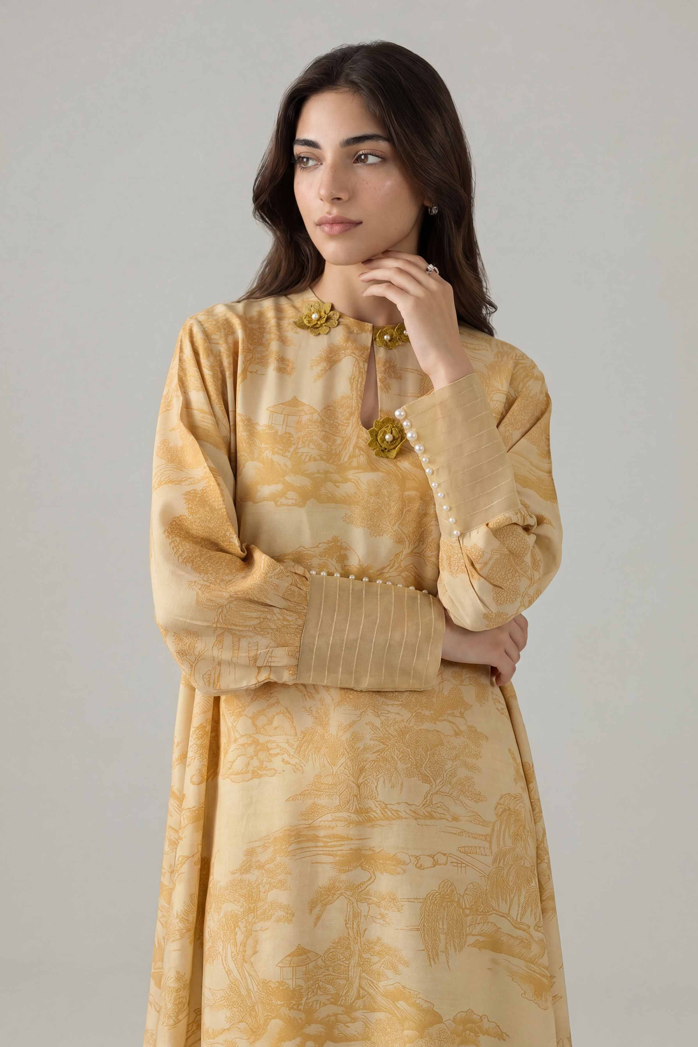 2 Piece - Printed Suit - PE26-155