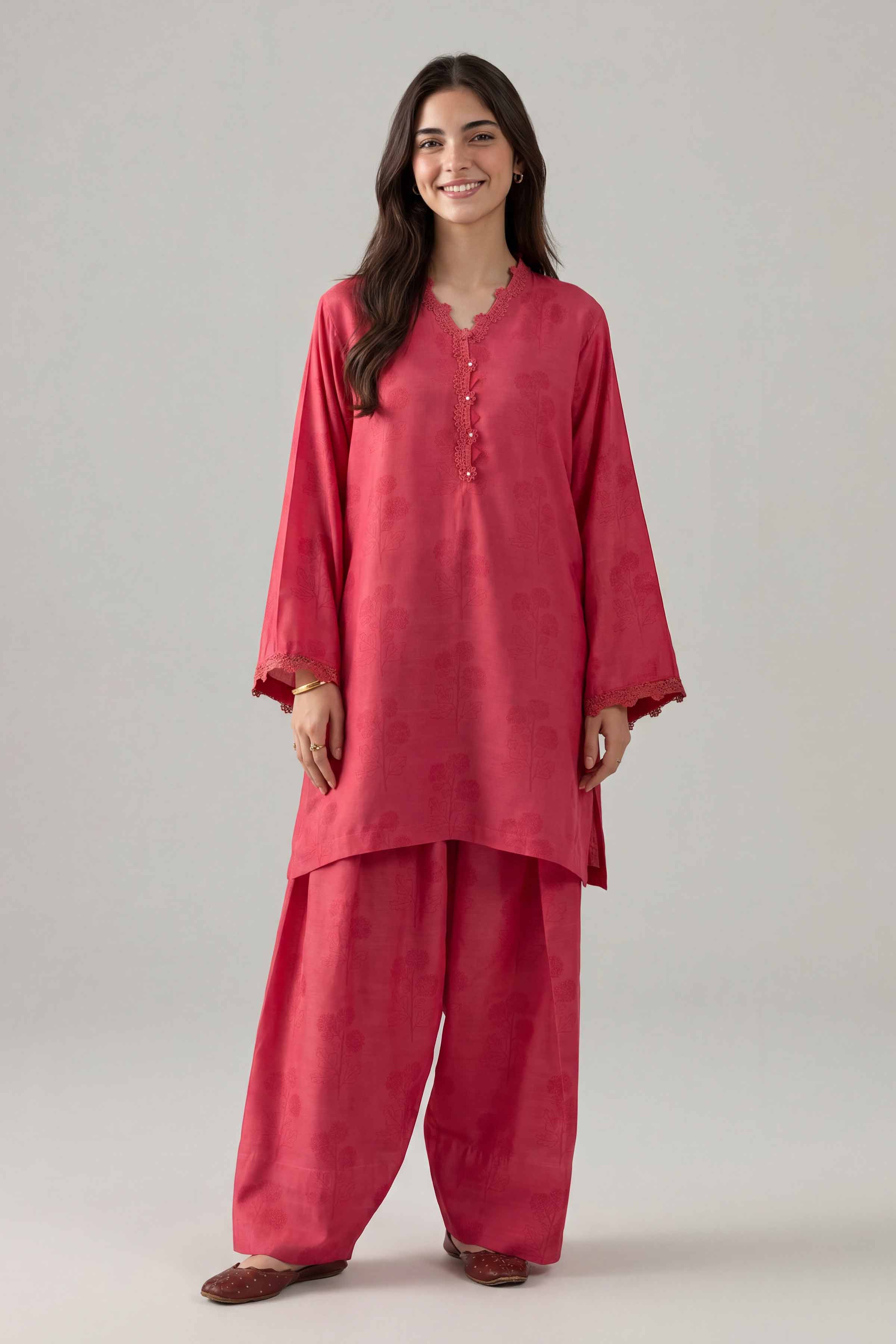 2 Piece - Printed Suit - PE26-156