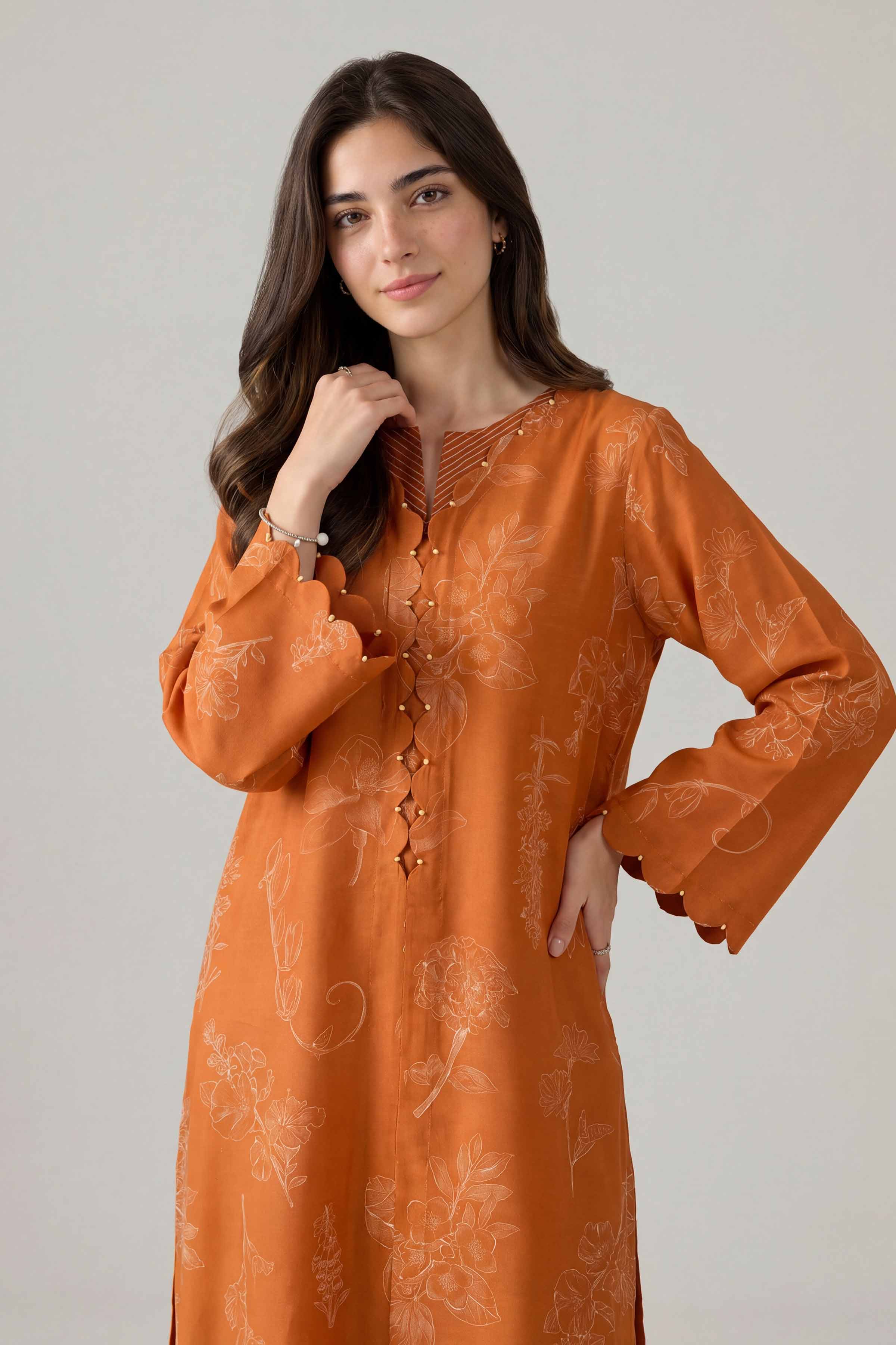 2 Piece - Printed Suit - PE26-157