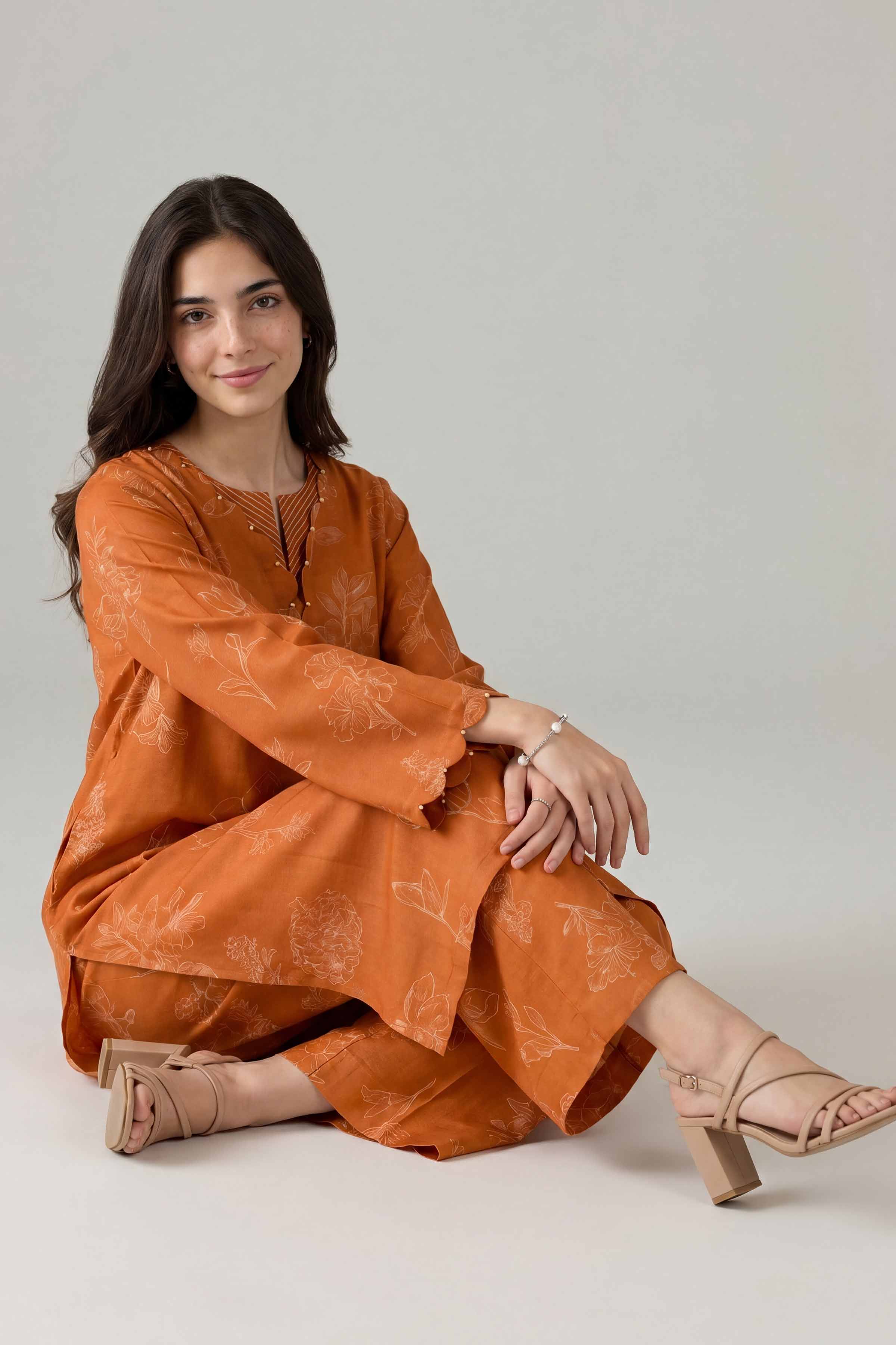 2 Piece - Printed Suit - PE26-157