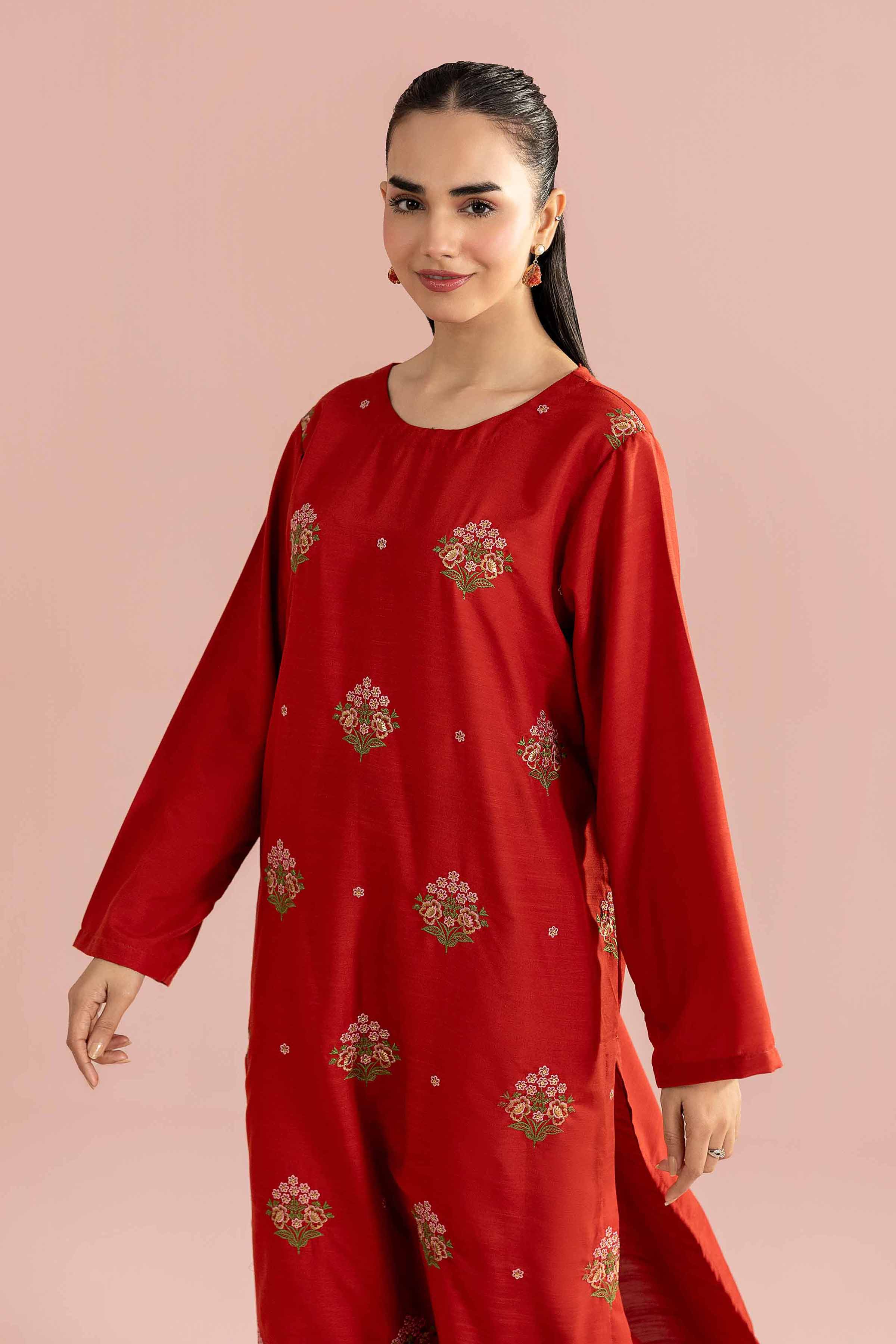 2 Piece - Embroidered Suit - PE26-160