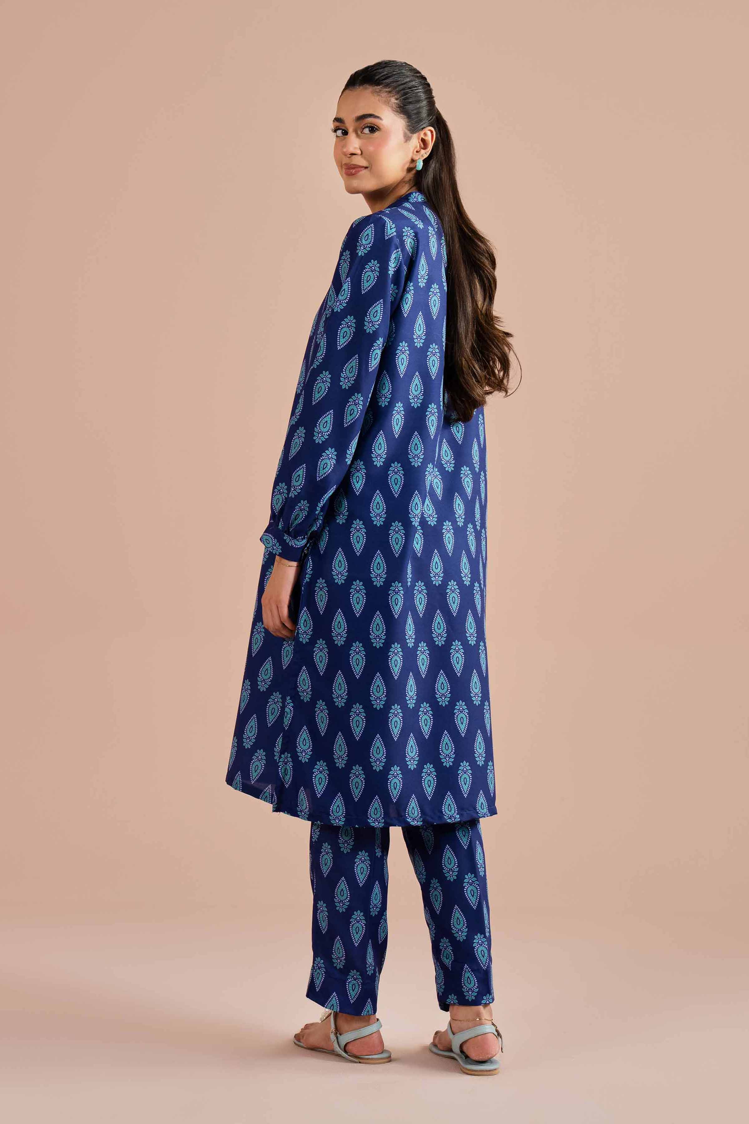 2 Piece - Printed Suit - PE26-17 for Women - Pret Collection | Nishat | Shop Online