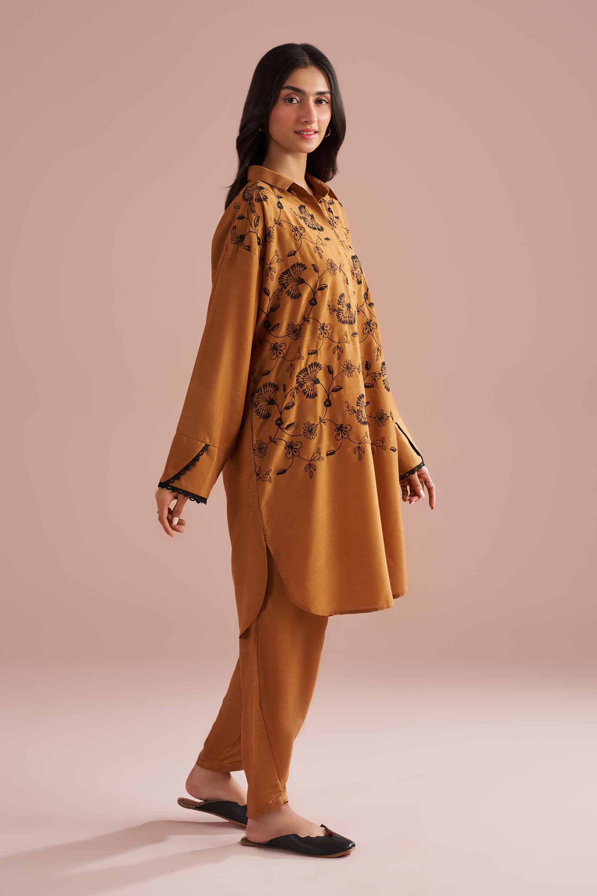 2 Piece - Embroidered Suit - PE26-173 for Women - Pret Collection | Nishat | Shop Online
