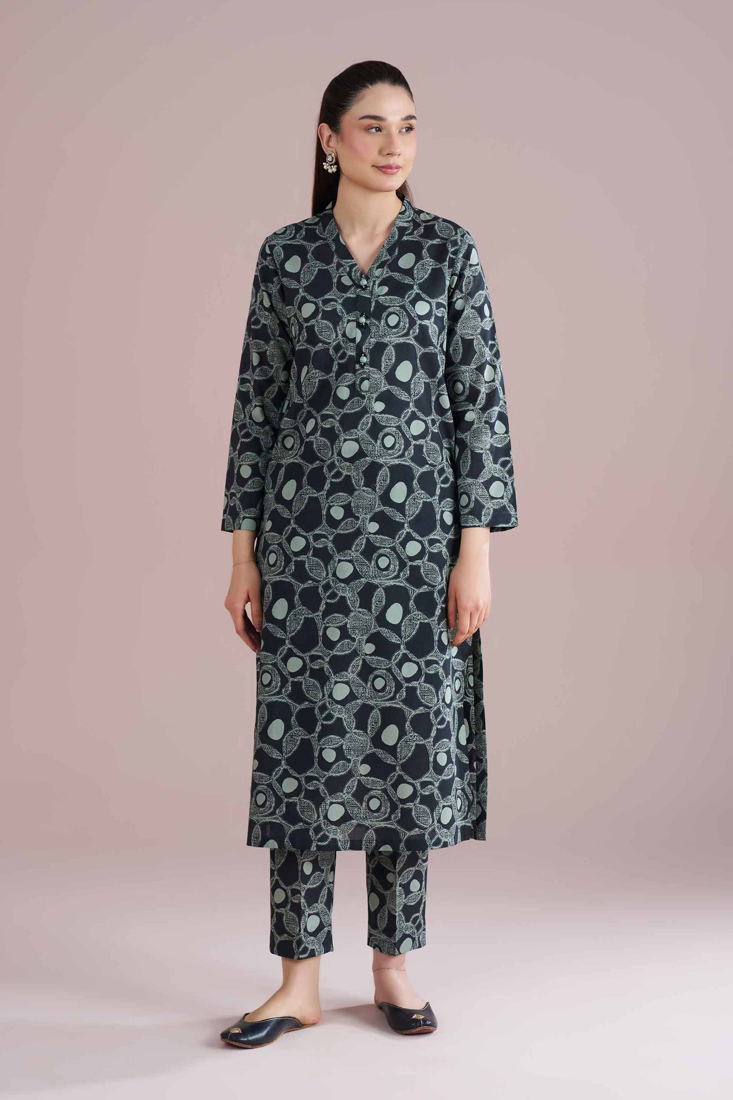 2 Piece - Printed Suit - PE26-175 for Women - Pret Collection | Nishat | Shop Online