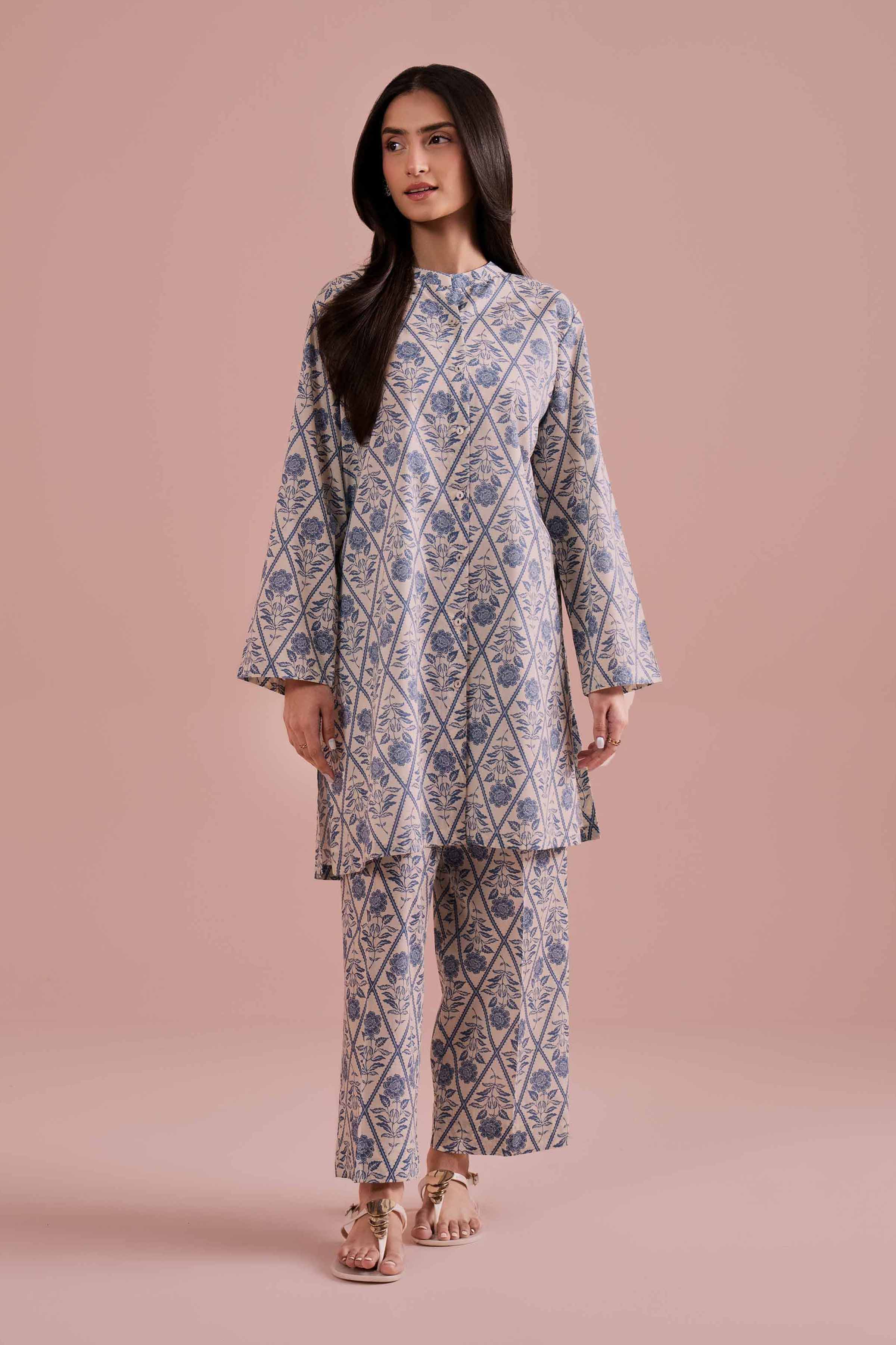 2 Piece - Printed Suit - PE26-178 for Women - Pret Collection | Nishat | Shop Online