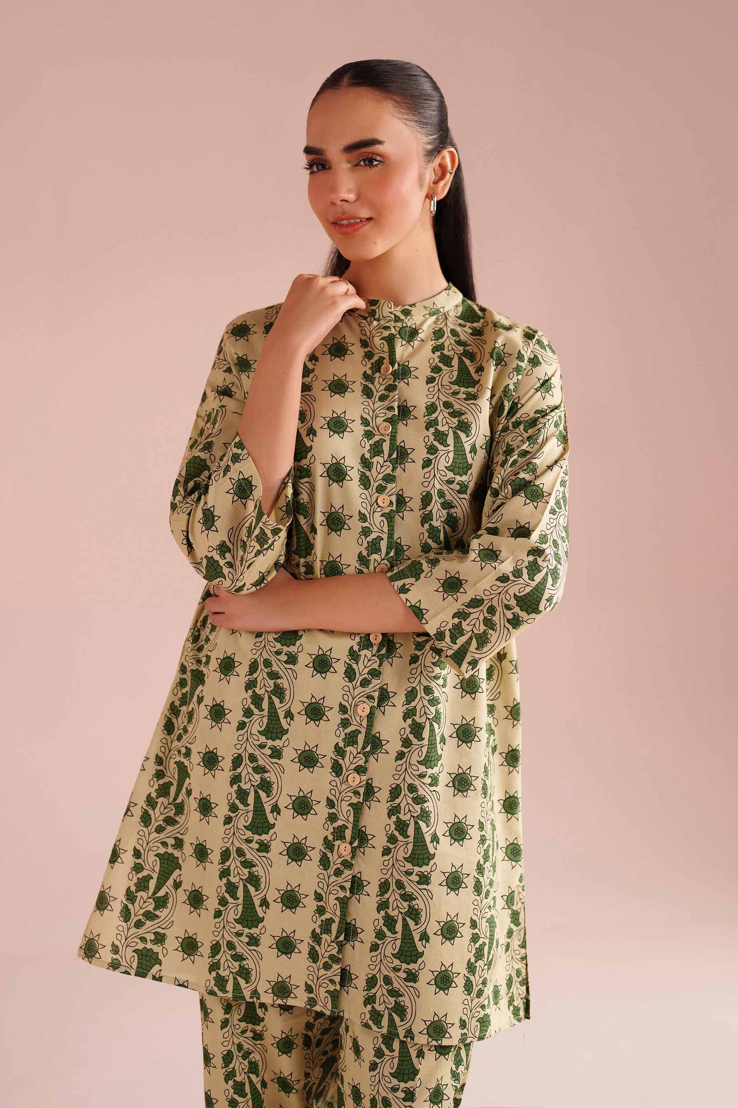 2 Piece - Printed Suit - PE26-181 for Women - Pret Collection | Nishat | Shop Online