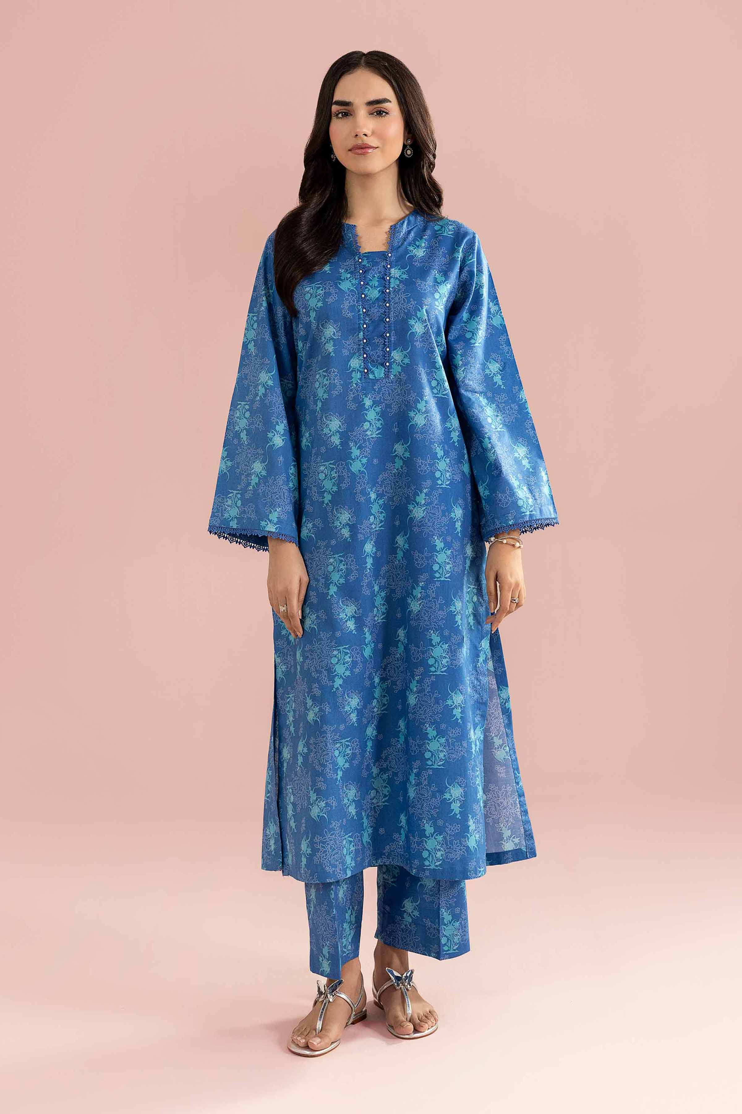 2 Piece - Printed Suit - PE26-185 for Women - Pret Collection | Nishat | Shop Online