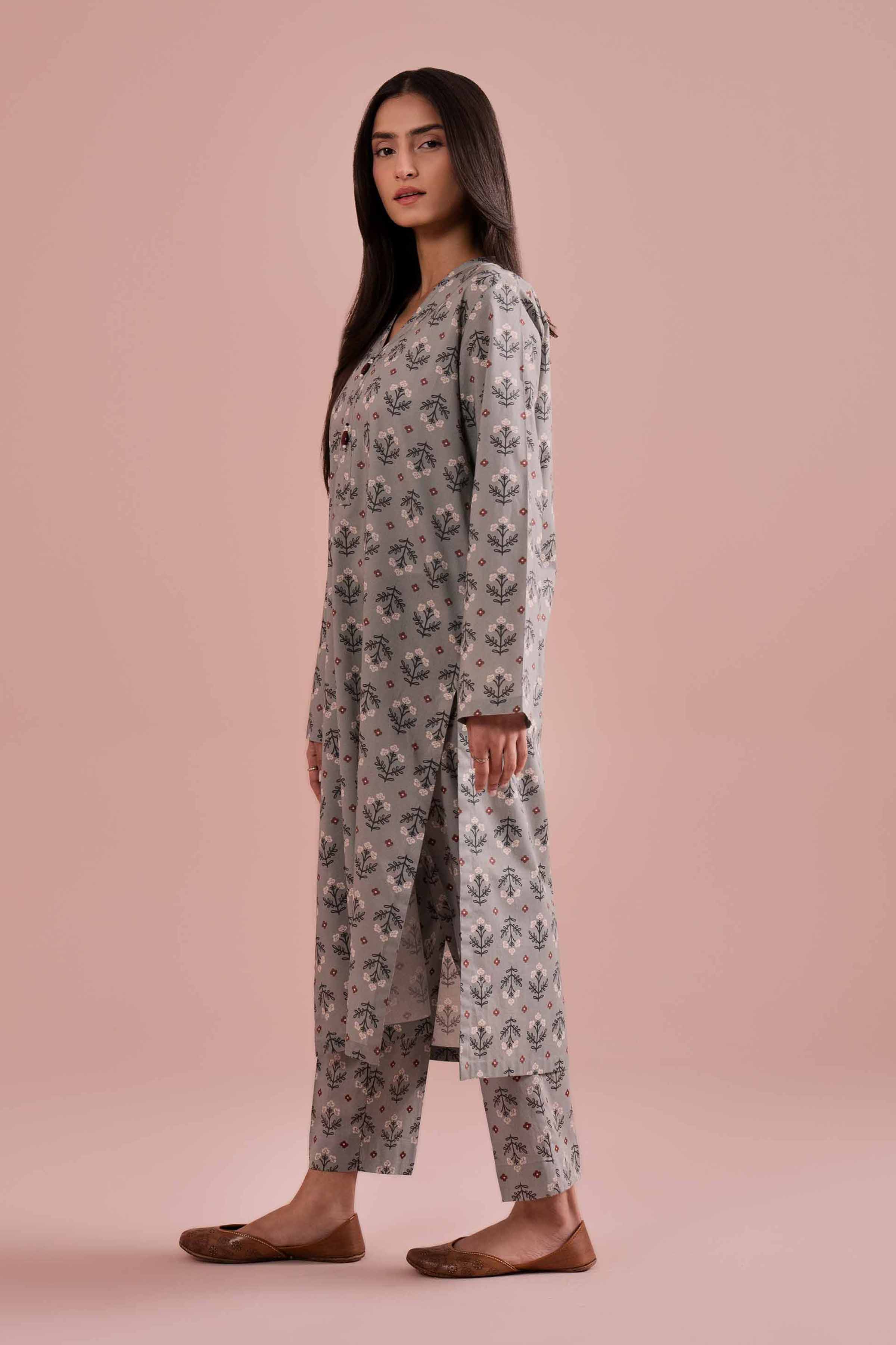 2 Piece - Printed Suit - PE26-187 for Women - Pret Collection | Nishat | Shop Online