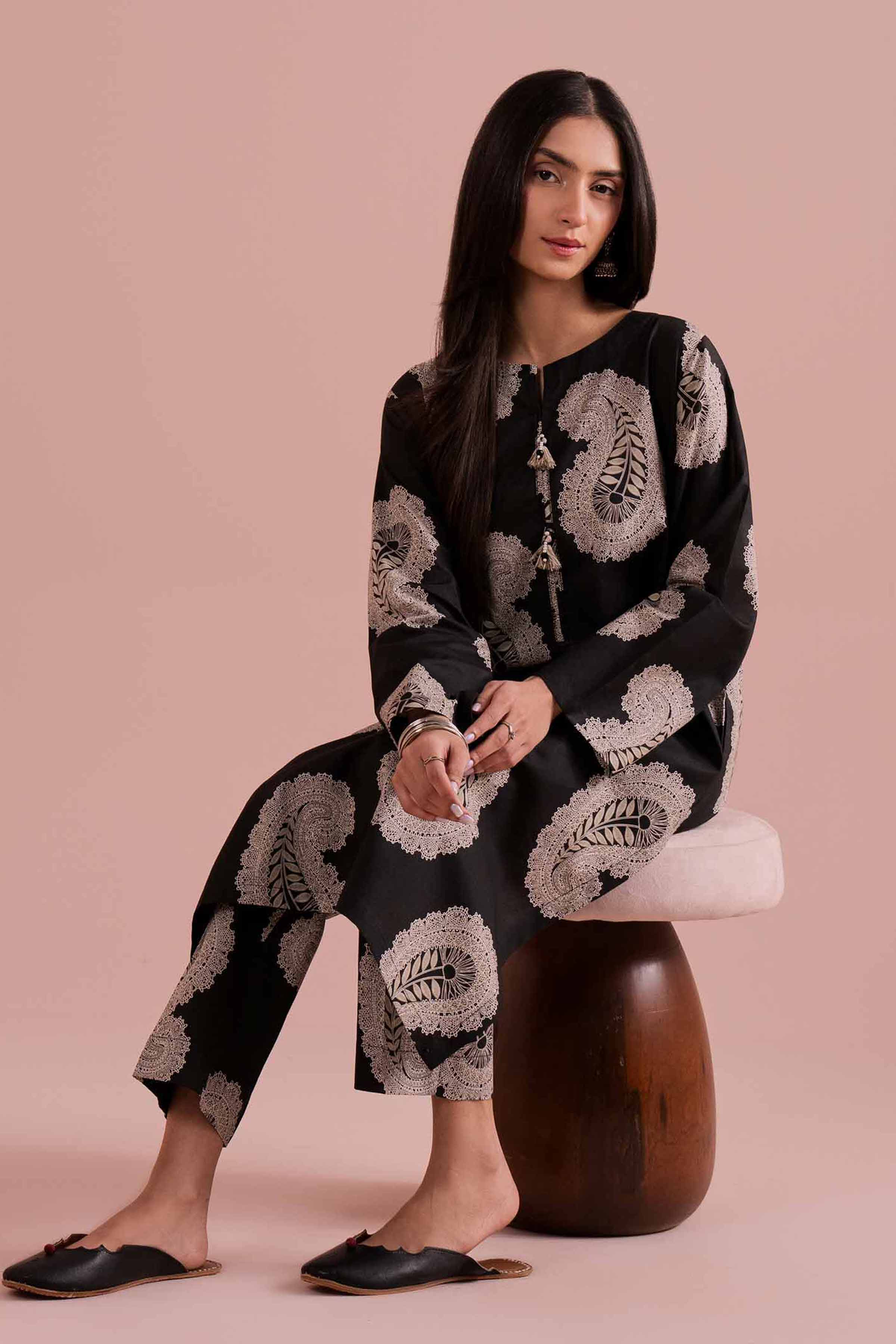 2 Piece - Printed Suit - PE26-189 for Women - Pret Collection | Nishat | Shop Online
