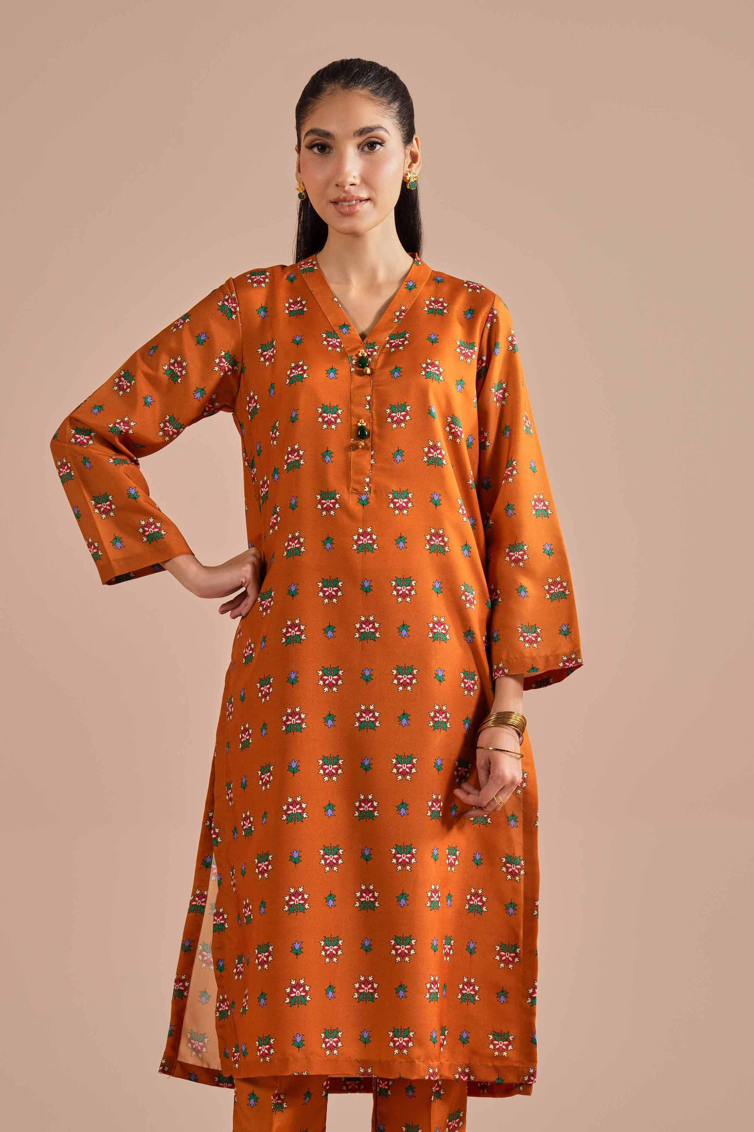 2 Piece - Printed Suit - PE26-19 for Women - Pret Collection | Nishat | Shop Online