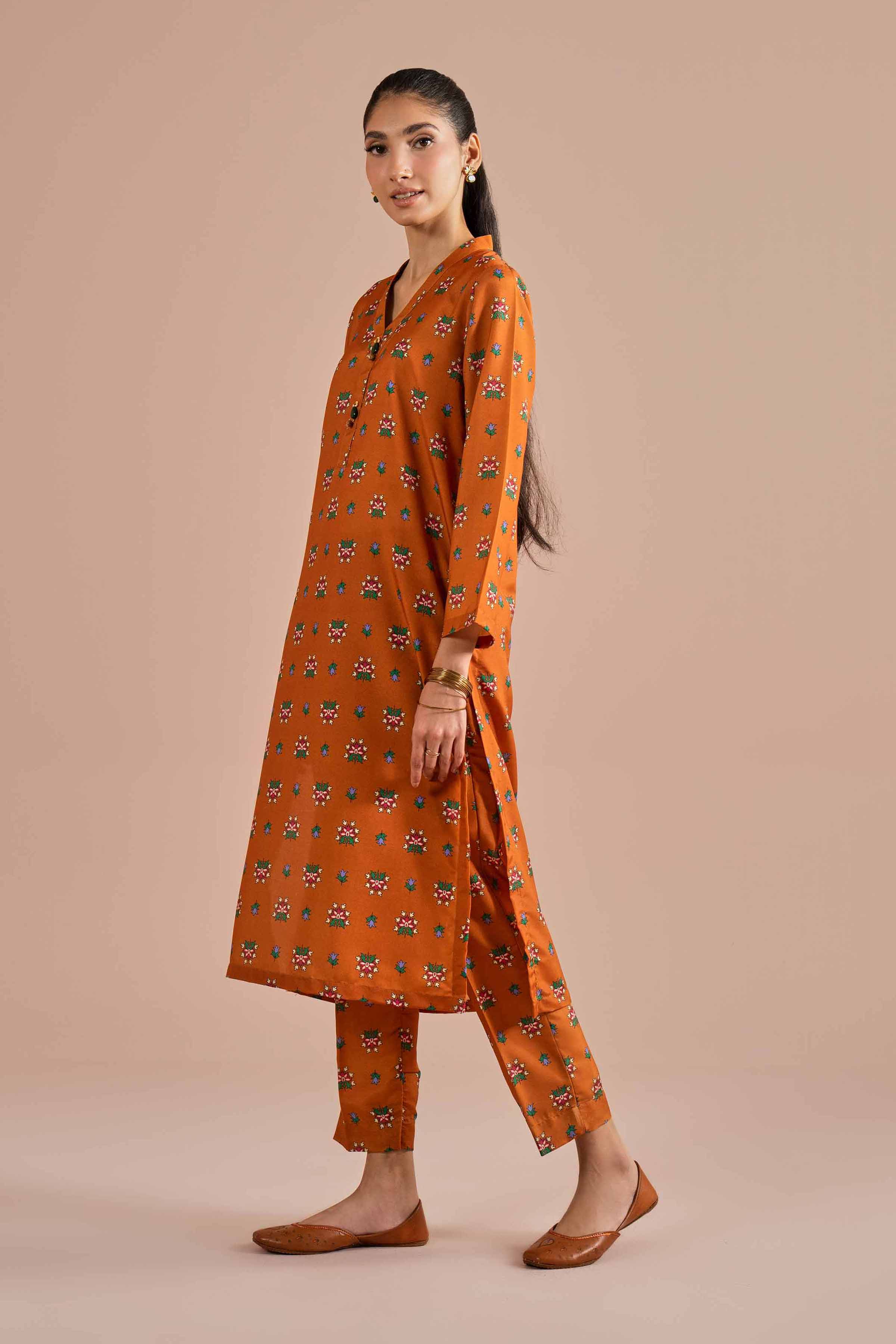 2 Piece - Printed Suit - PE26-19 for Women - Pret Collection | Nishat | Shop Online