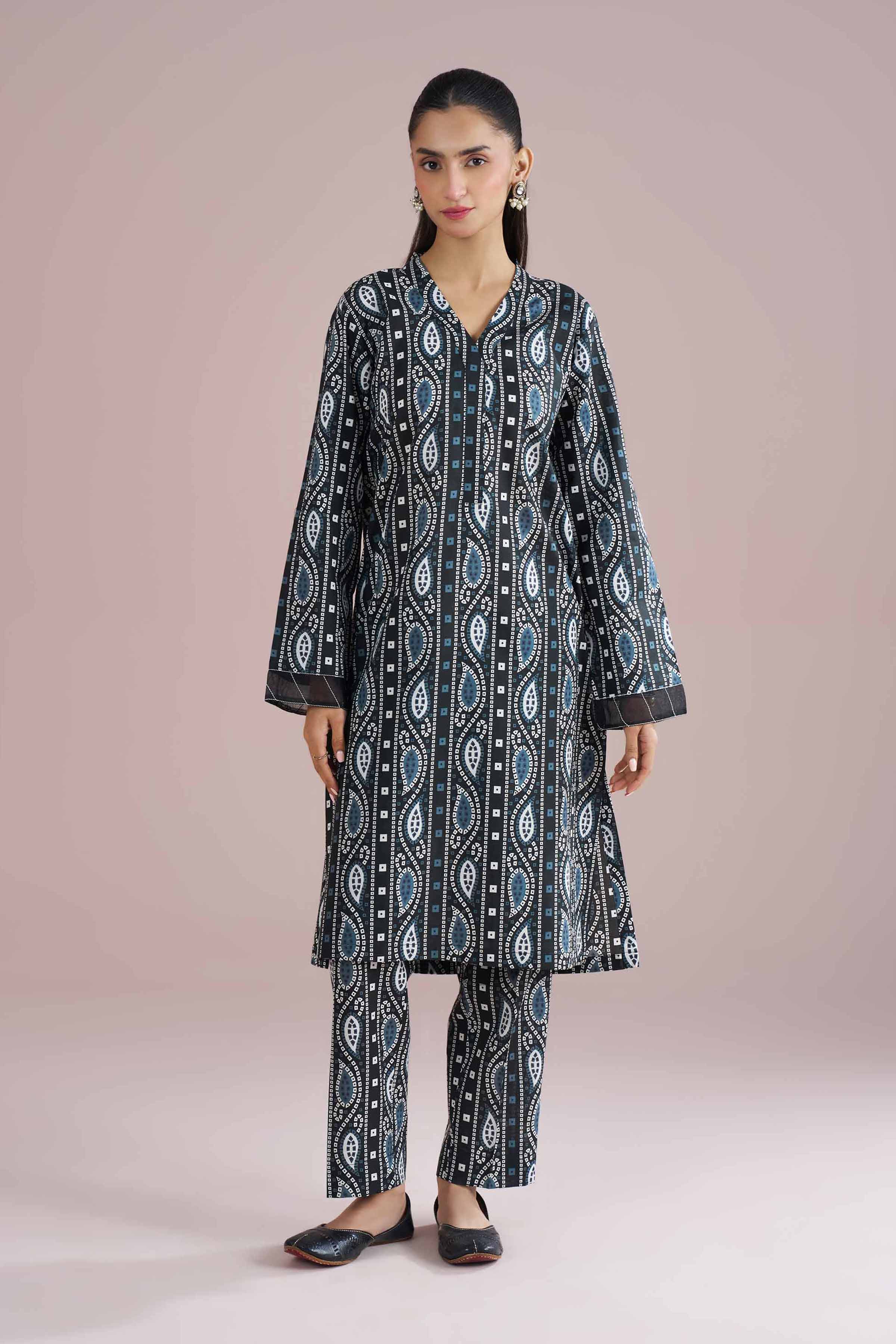 2 Piece - Printed Suit - PE26-194 for Women - Pret Collection | Nishat | Shop Online