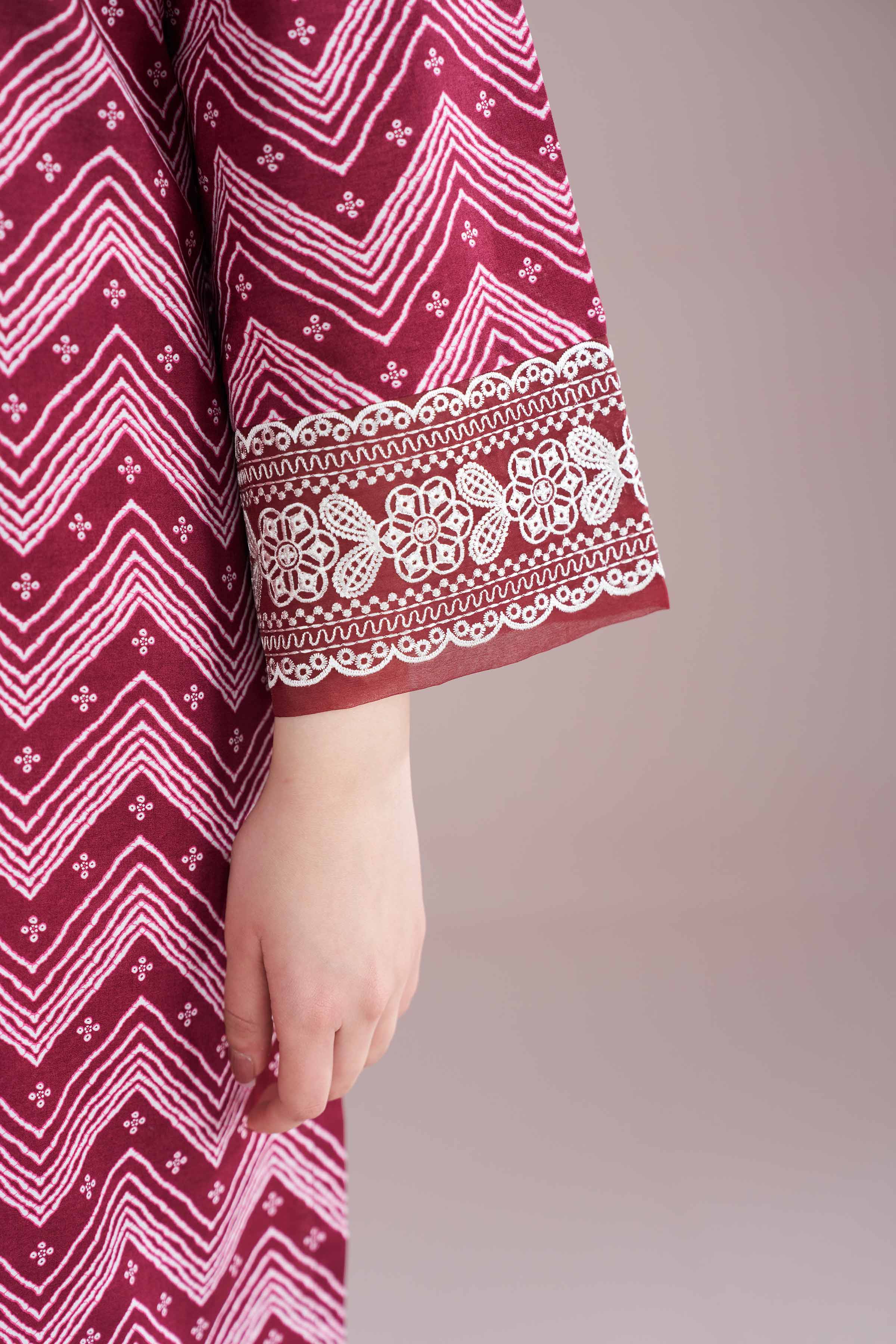 2 Piece - Printed Embroidered Suit - PE26-206 for Women - Pret Collection | Nishat | Shop Online