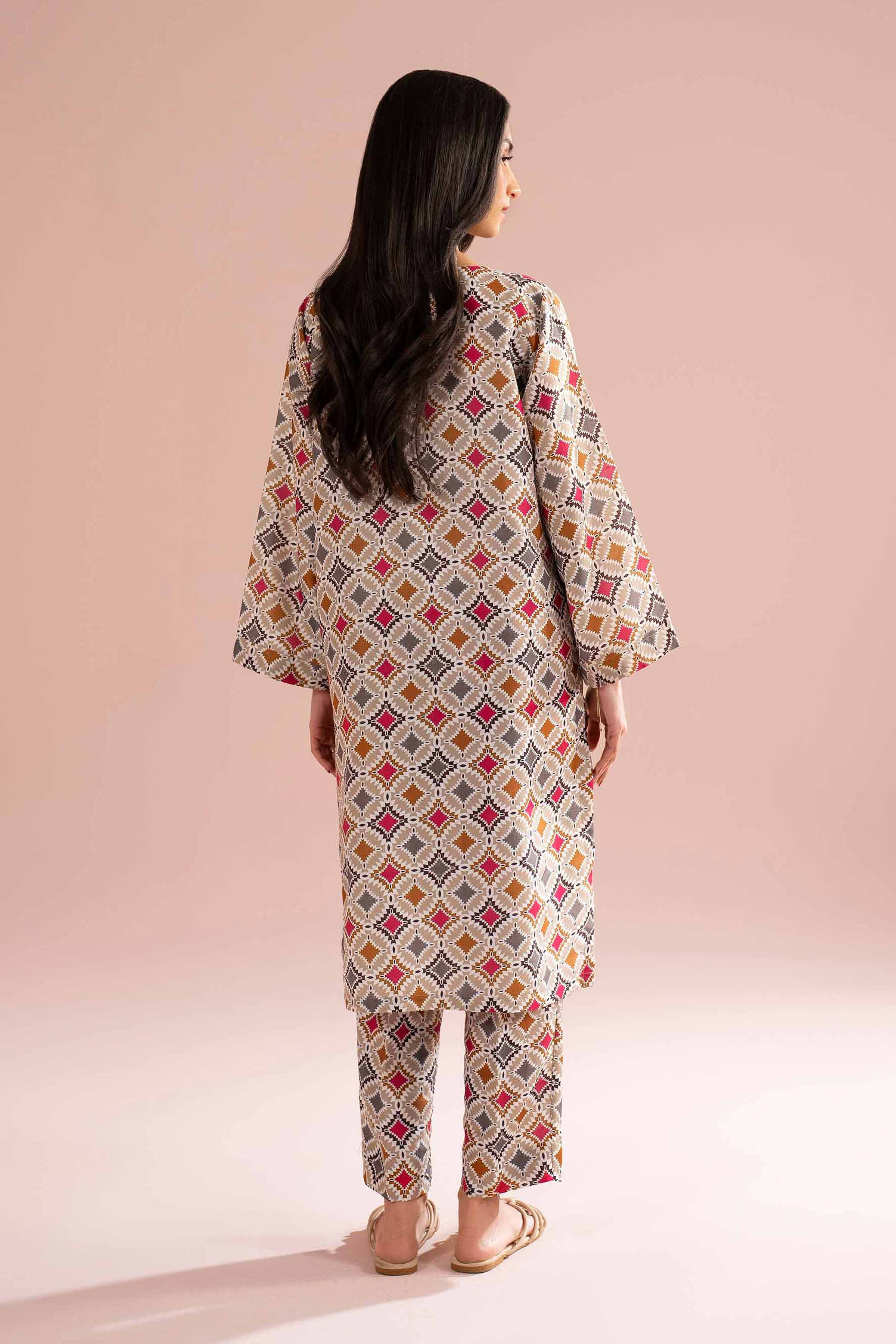 2 Piece - Printed Suit - PE26-21 for Women - Pret Collection | Nishat | Shop Online