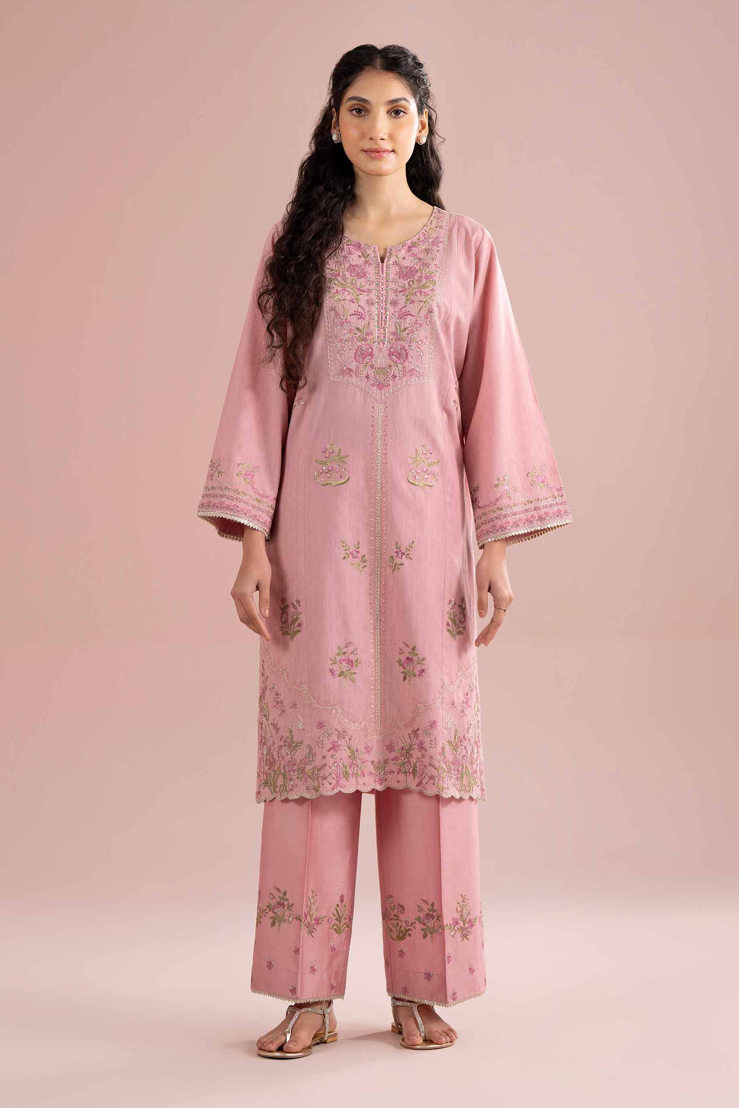 2 Piece - Embroidered Suit - PE26-231 for Women - Pret Collection | Nishat | Shop Online