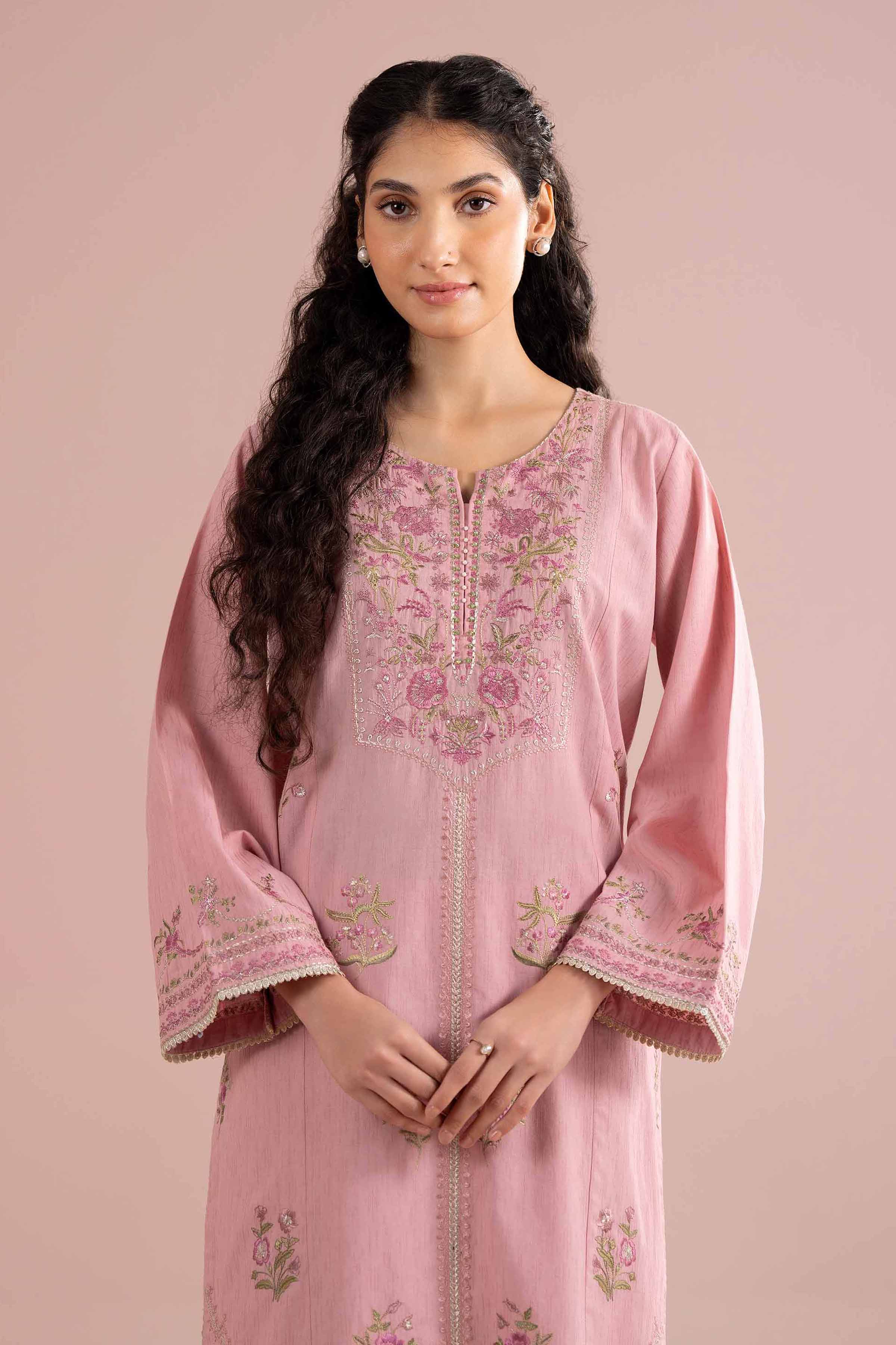 2 Piece - Embroidered Suit - PE26-231 for Women - Pret Collection | Nishat | Shop Online