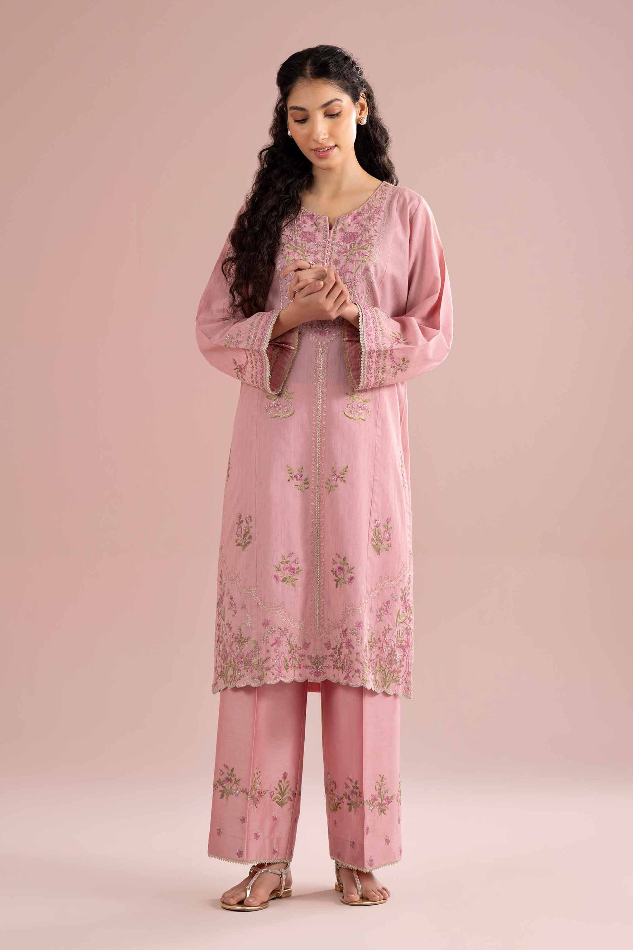 2 Piece - Embroidered Suit - PE26-231 for Women - Pret Collection | Nishat | Shop Online