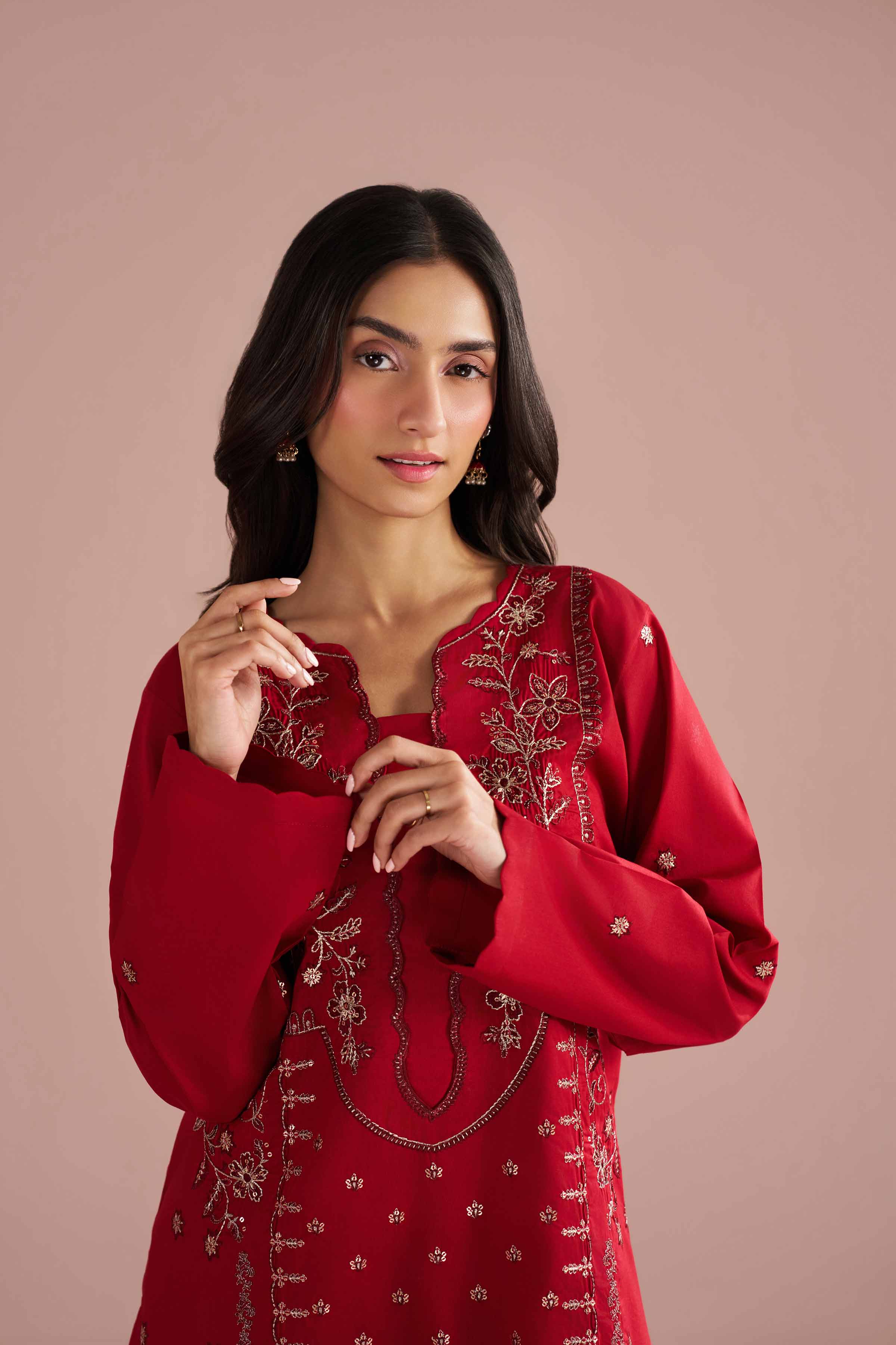 2 Piece - Embroidered Suit - PE26-237 for Women - Pret Collection | Nishat | Shop Online