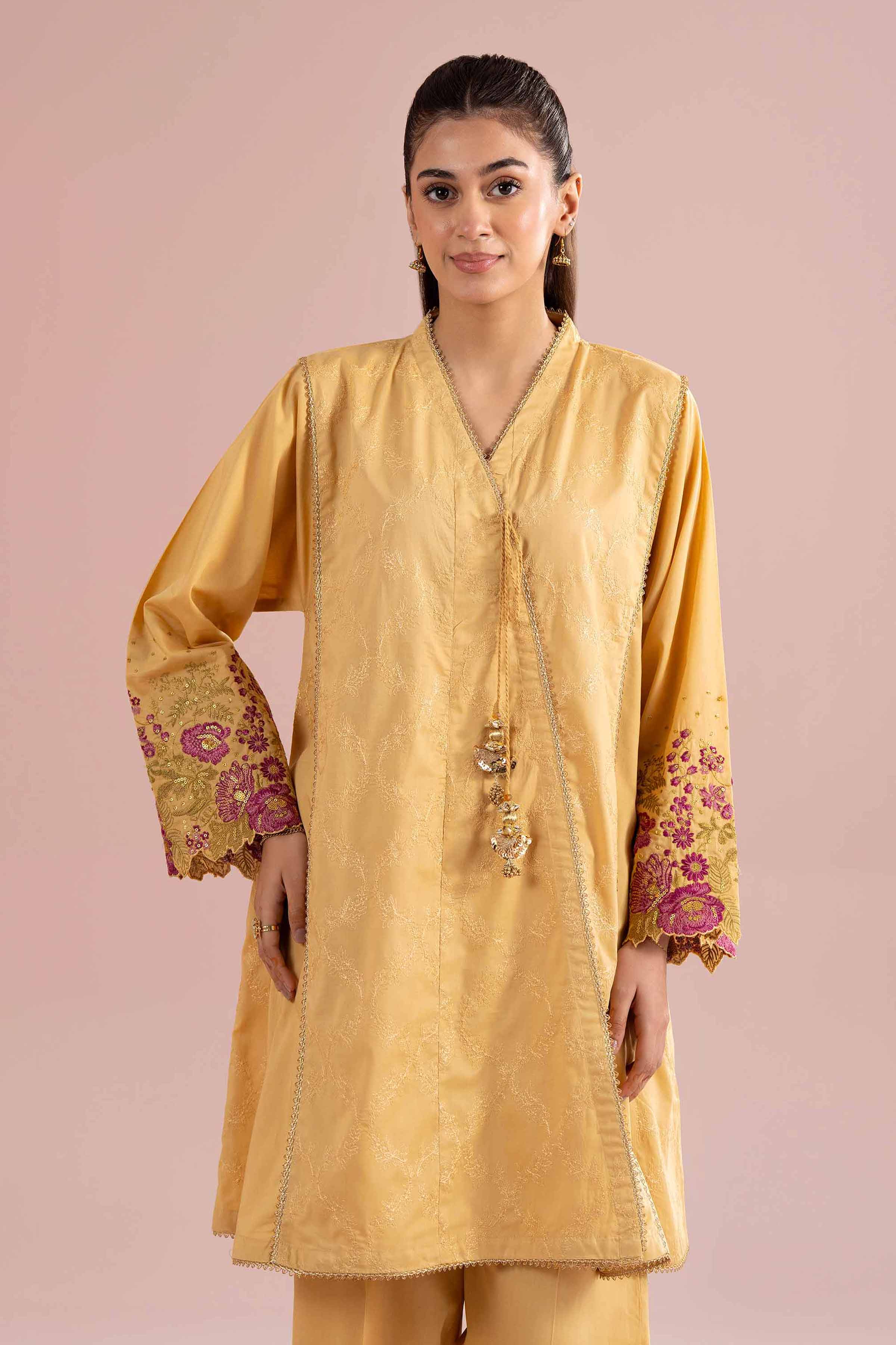 2 Piece - Embroidered Suit - PE26-241 for Women - Pret Collection | Nishat | Shop Online